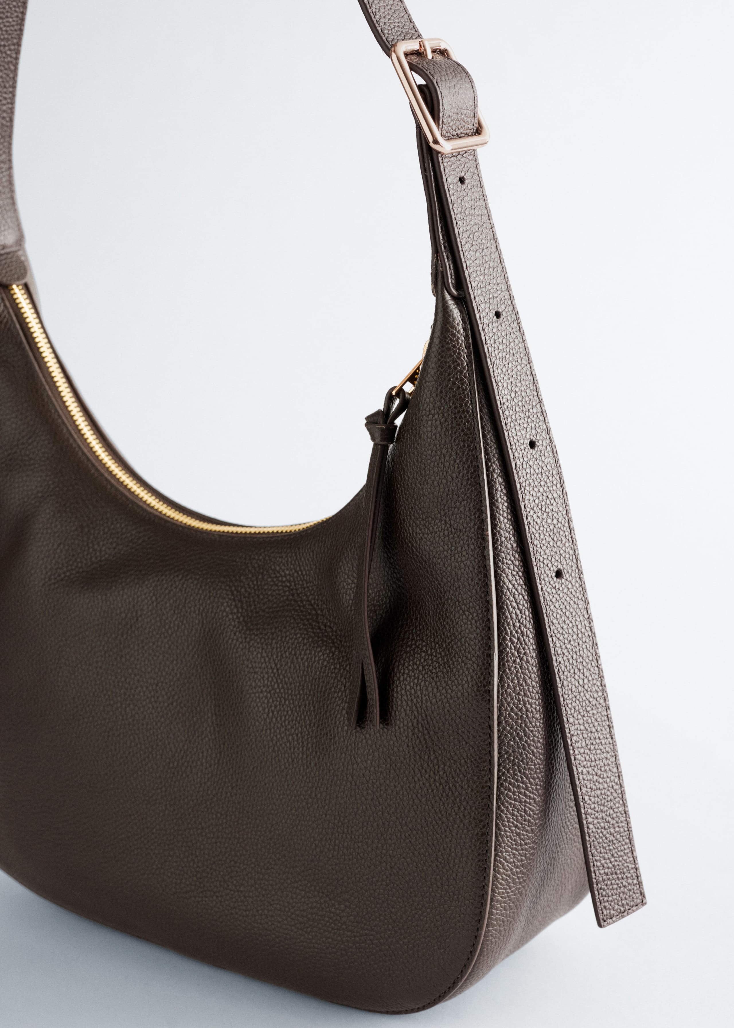 Image of Sac à bandoulière en cuir