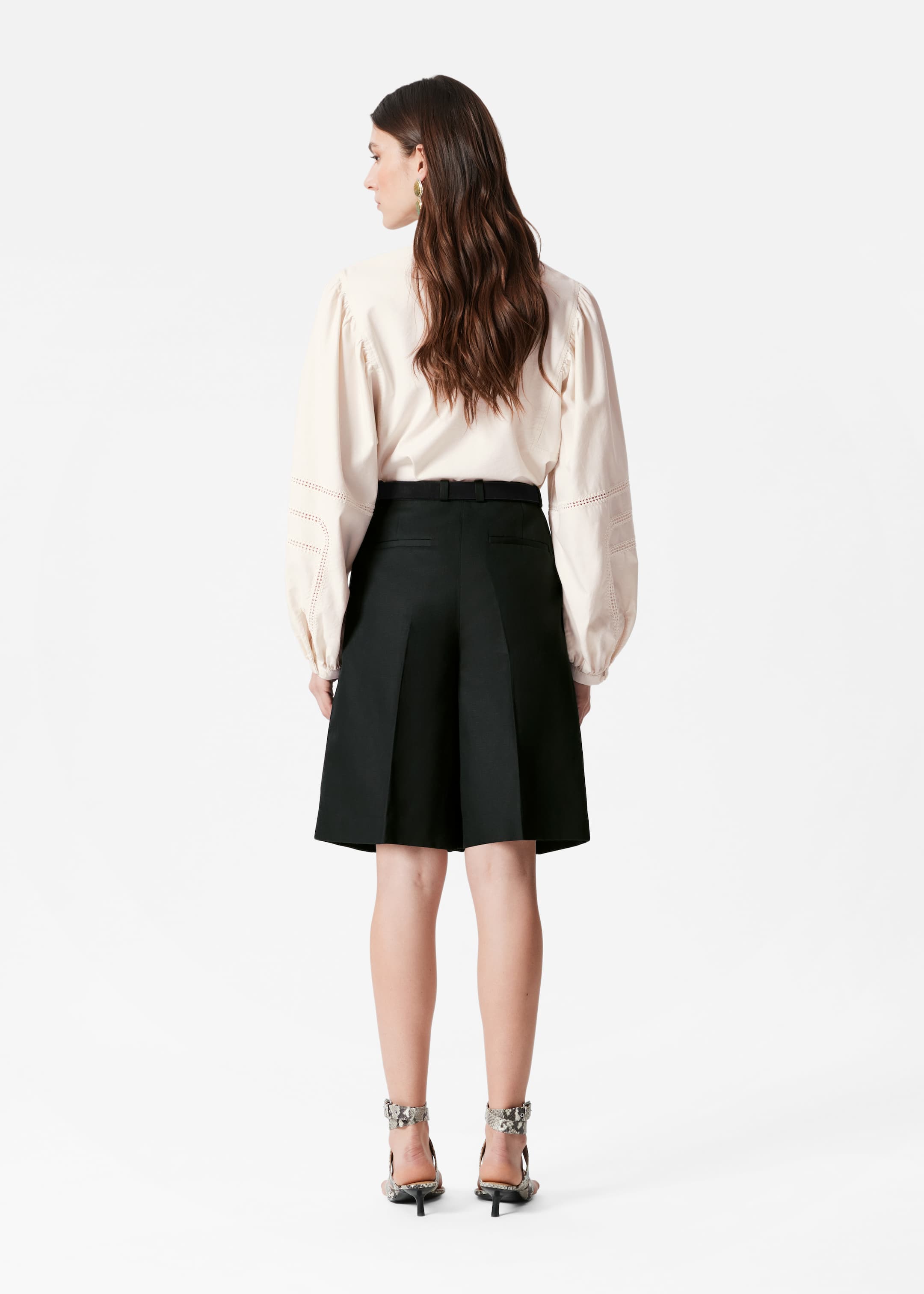 Visualizza immagine più grande: Bermuda sartoriali - Nero - DONNA | H&M IT 3