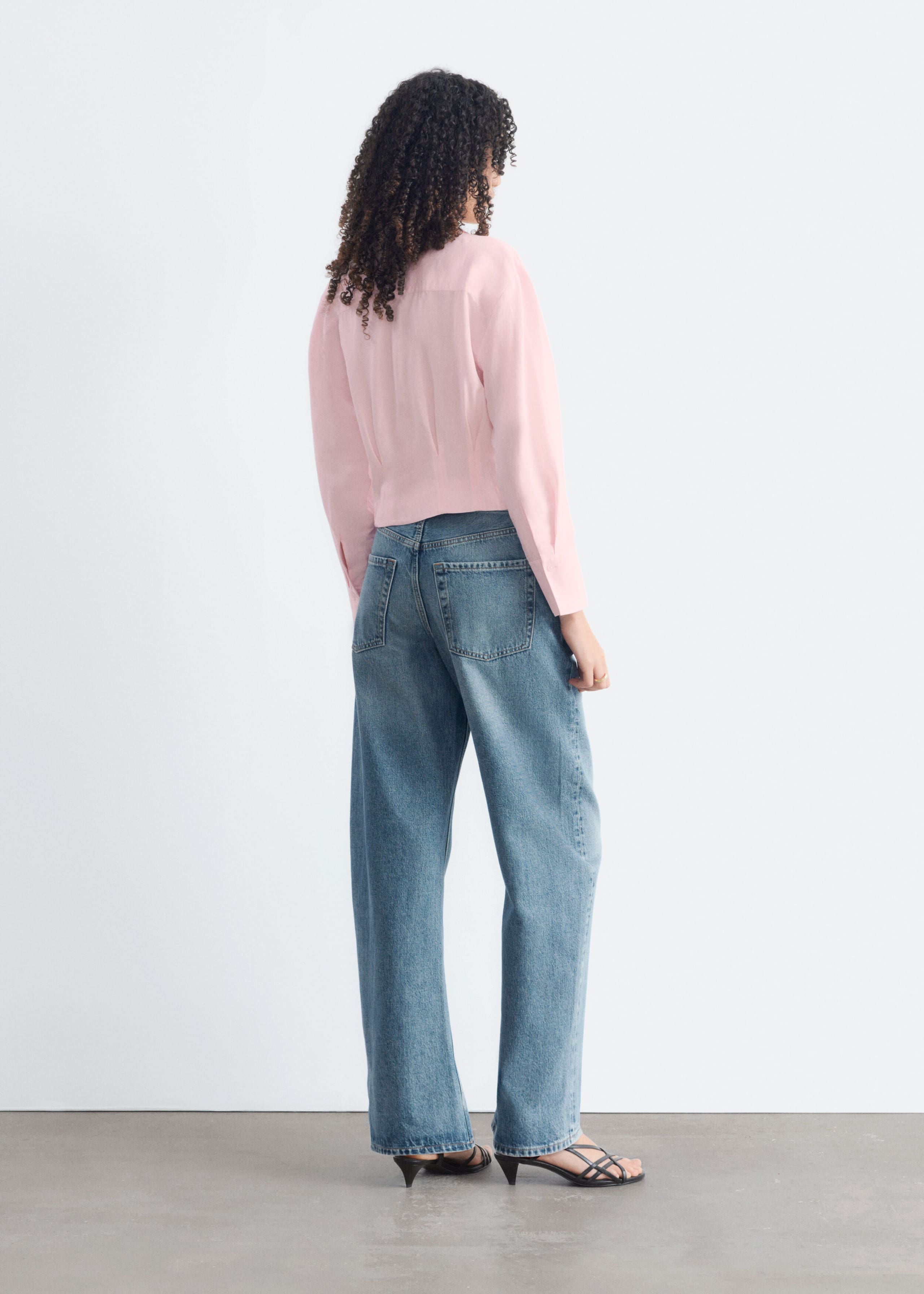 Tapered Shirt - Pink - Still Life