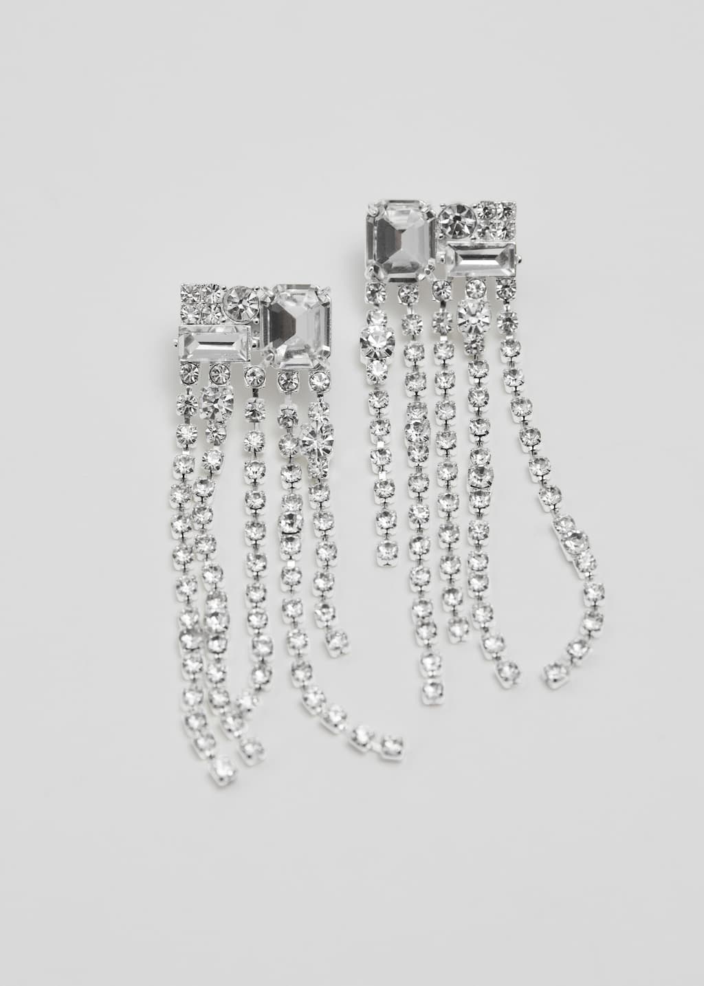 Crystal Fringe Earrings