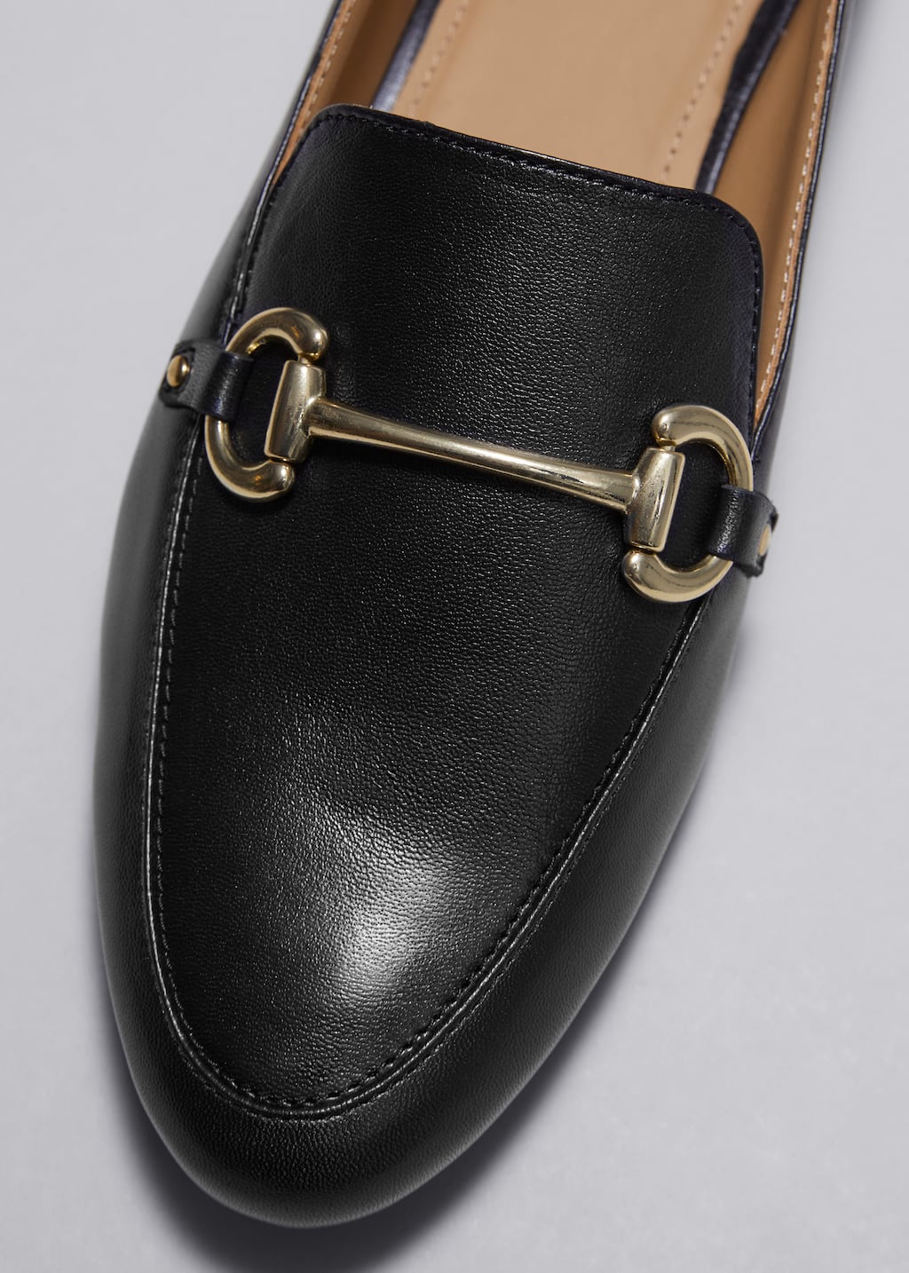 Equestrian Buckle Loafers - Brown - Still Life