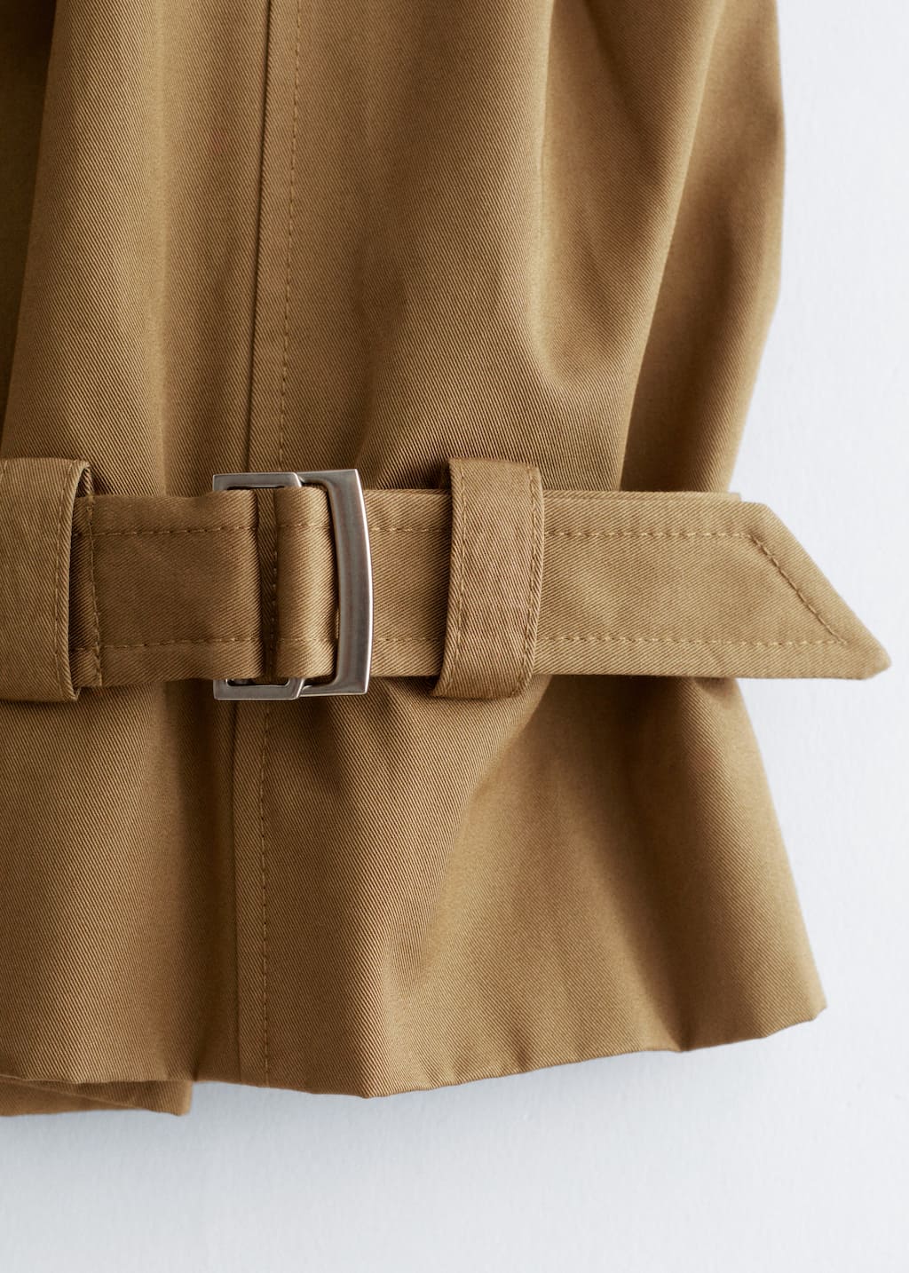 Image of Belted Car Coat