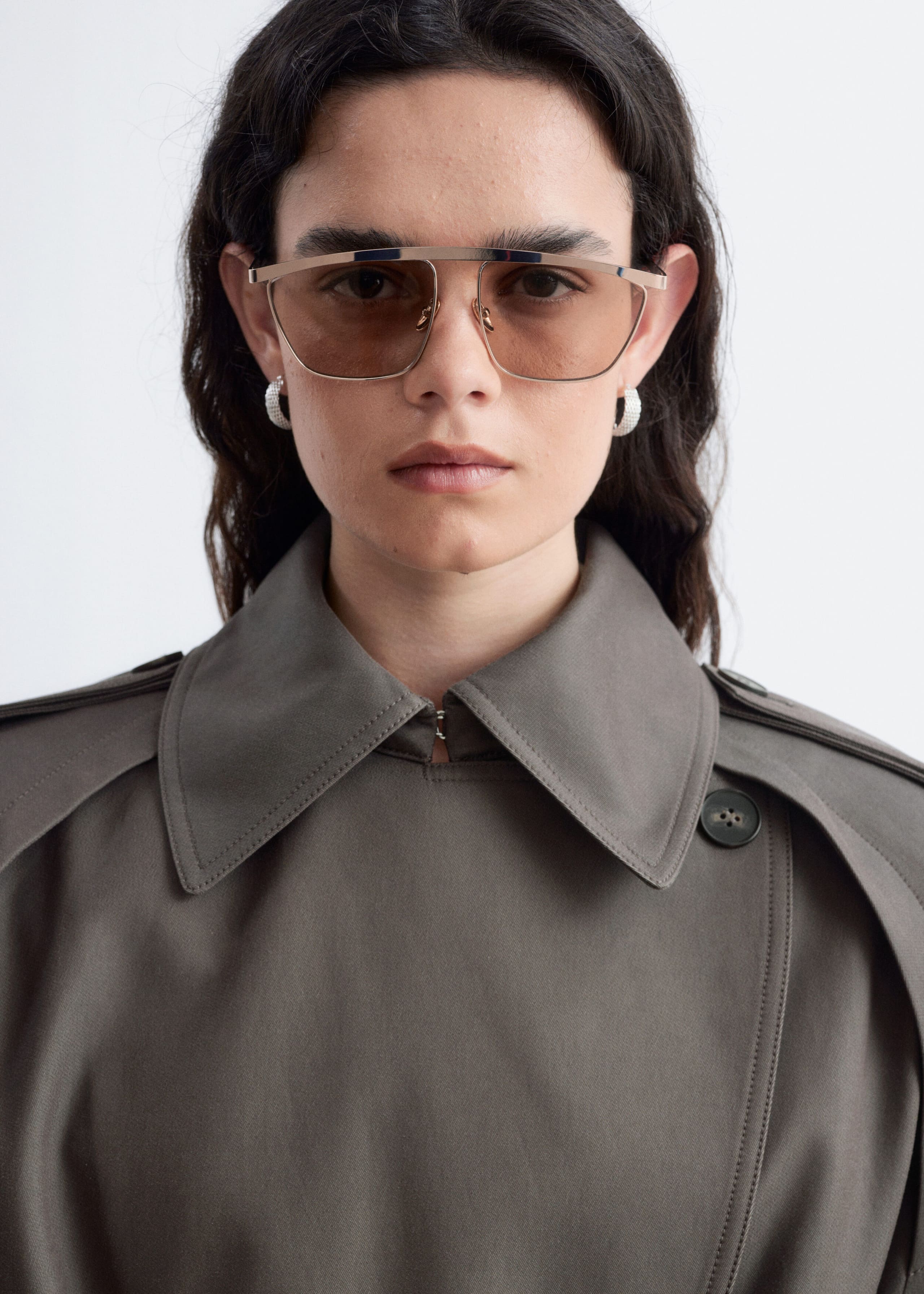 Relaxed Trench Coat - Dark Mole - Still Life