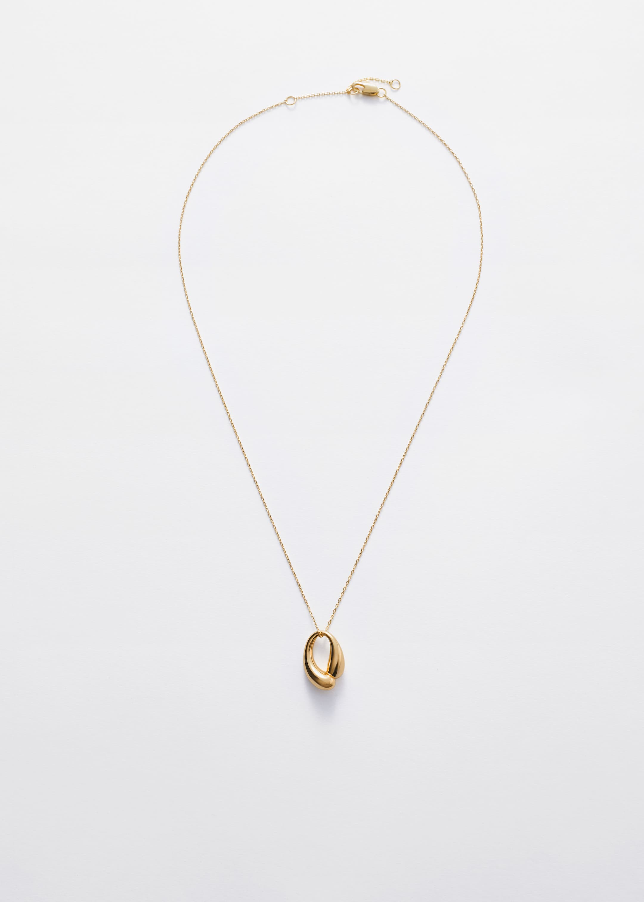 Agrandir l'image: Collier en chaîne à pendentif sculpté - Doré - FEMME | H&M BE 1