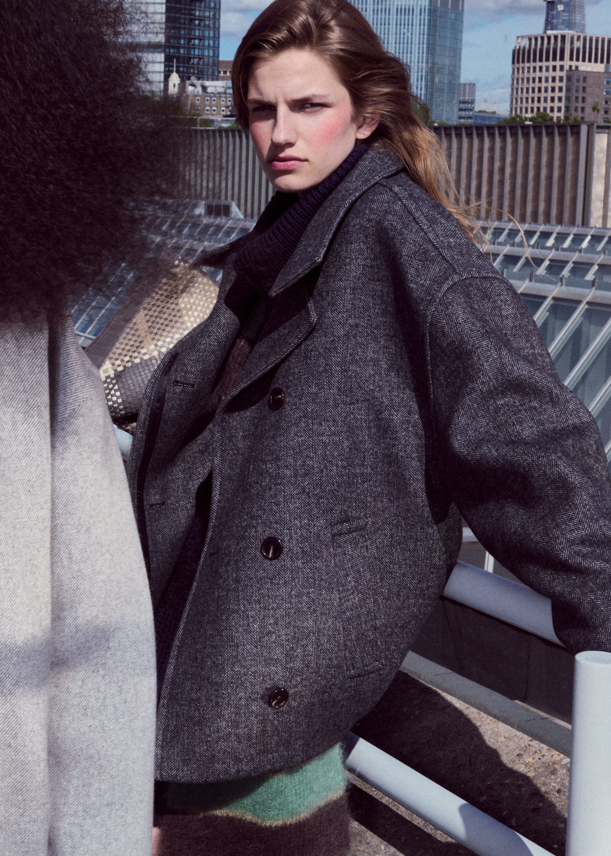 Image of Herringbone Coat