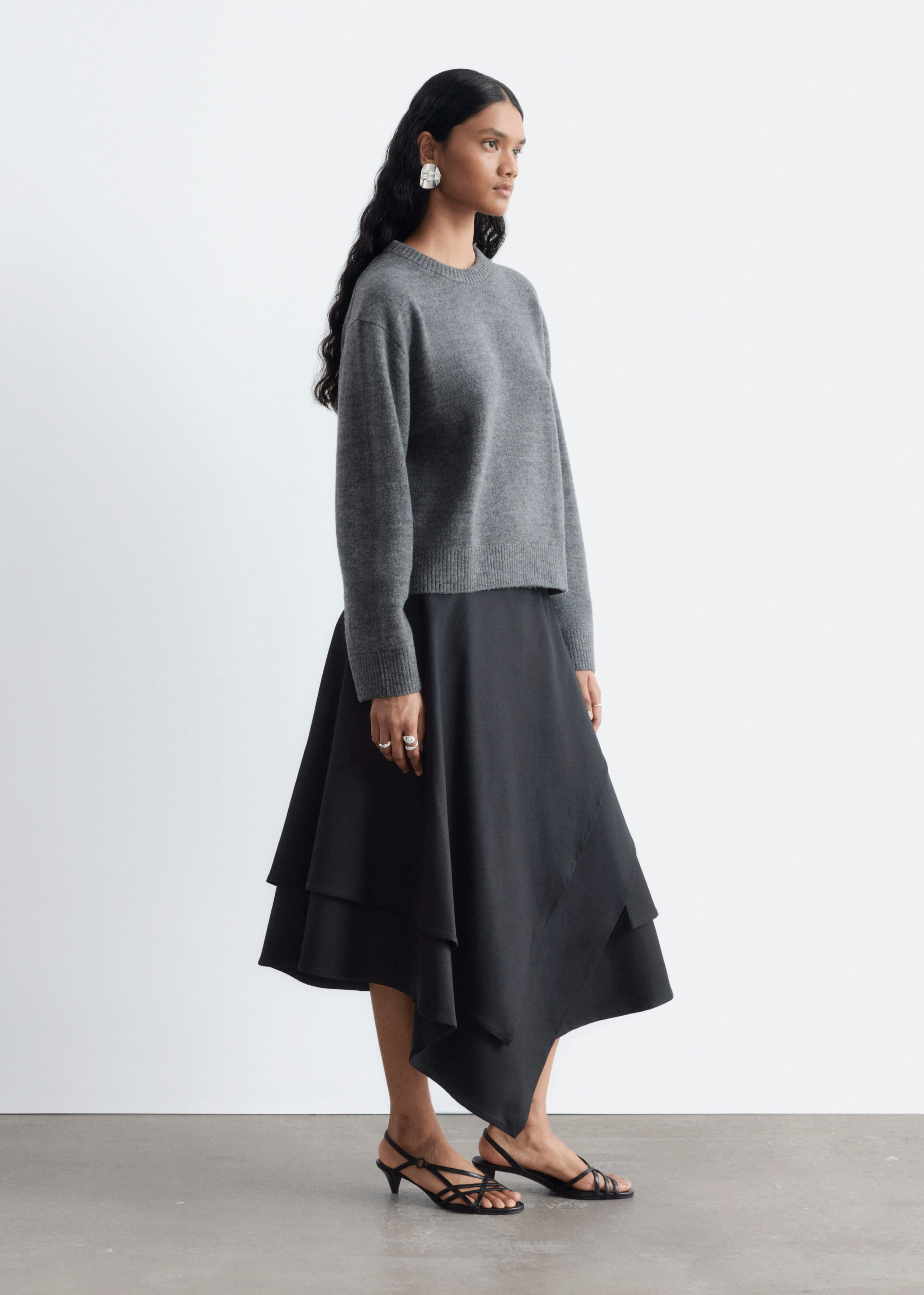Pull en maille - Gris foncé - Still Life