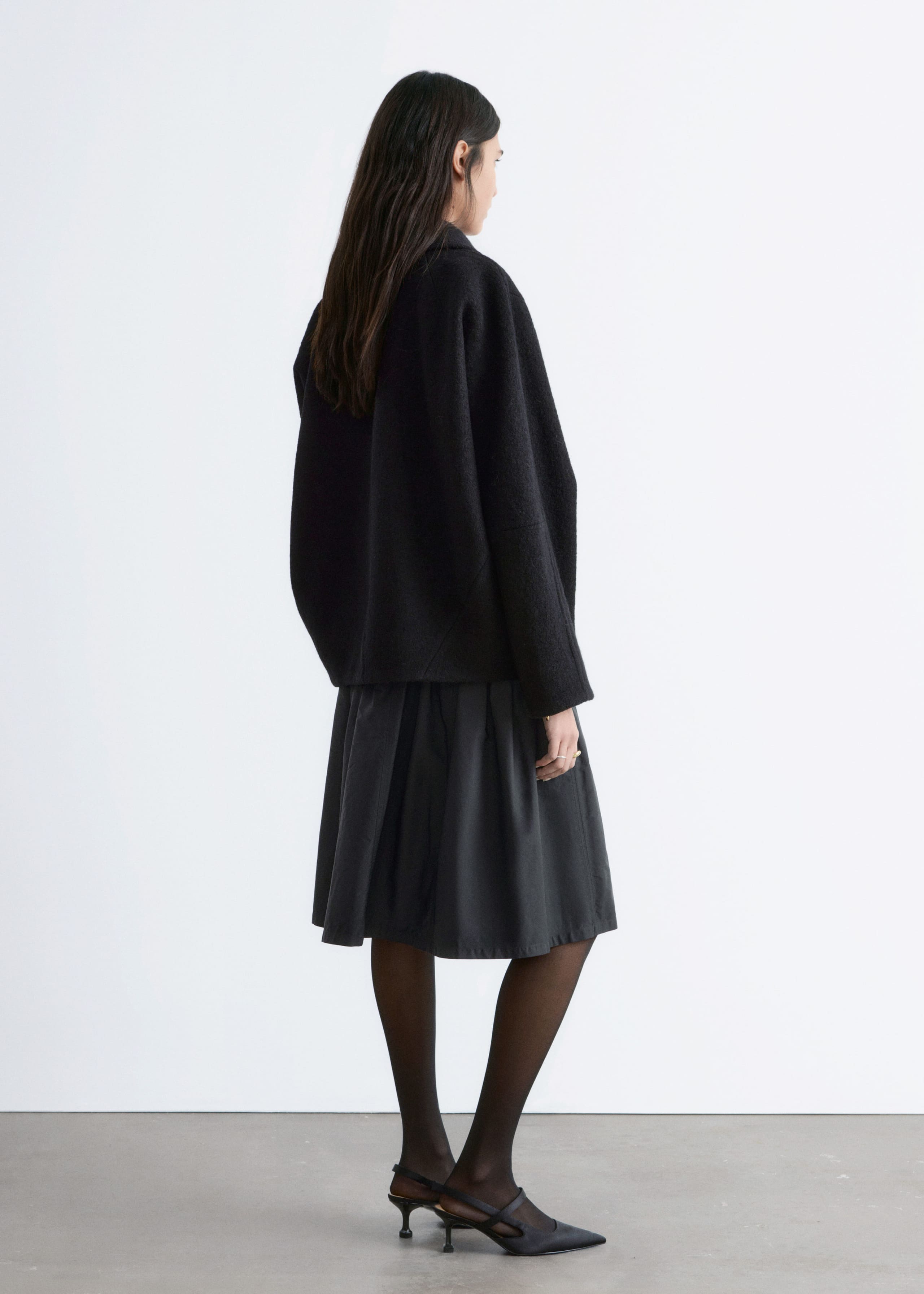 Image of Oversized Wool Jacket