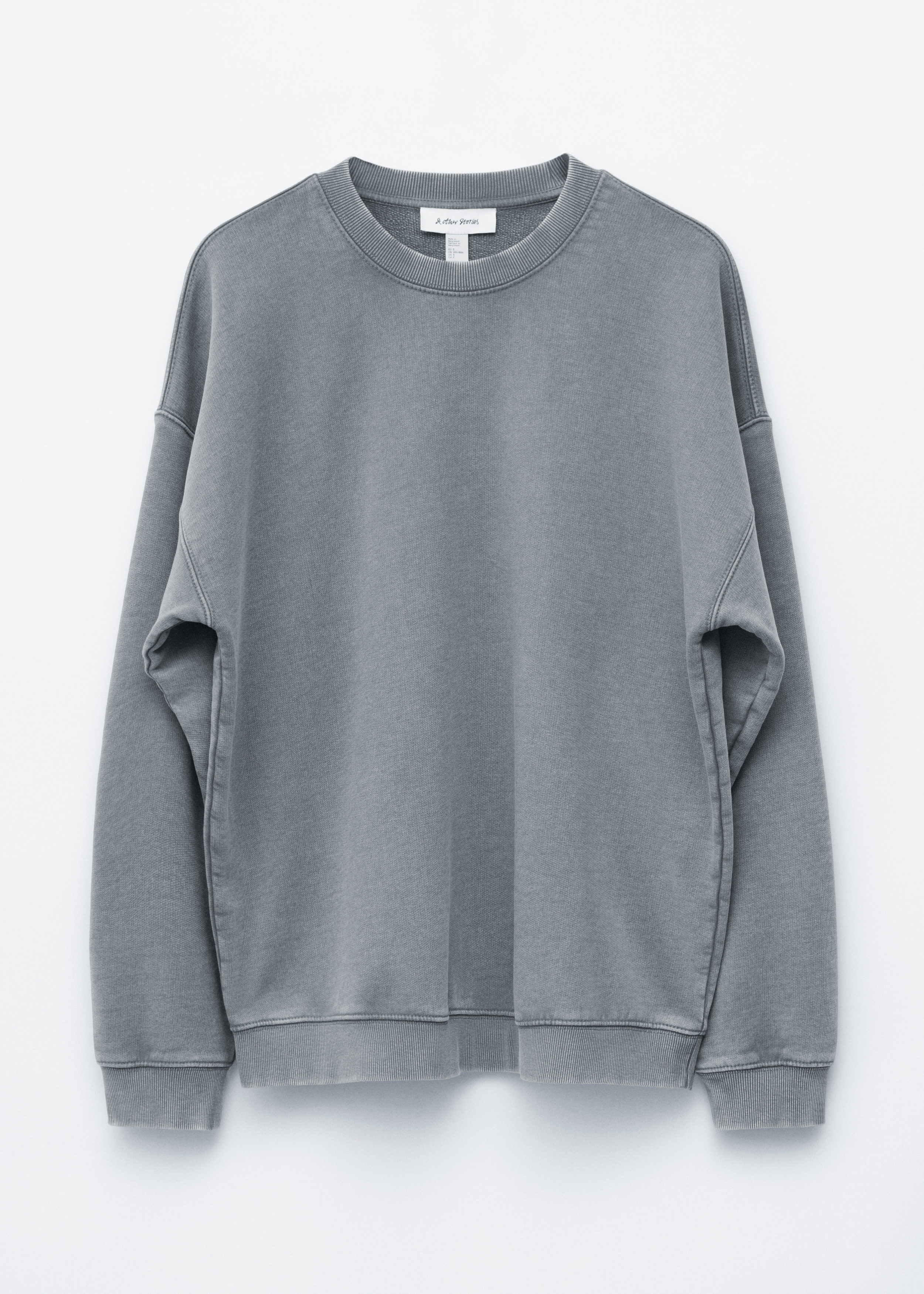 Collared Polo Sweatshirt - Bright Blue - & Other Stories NL