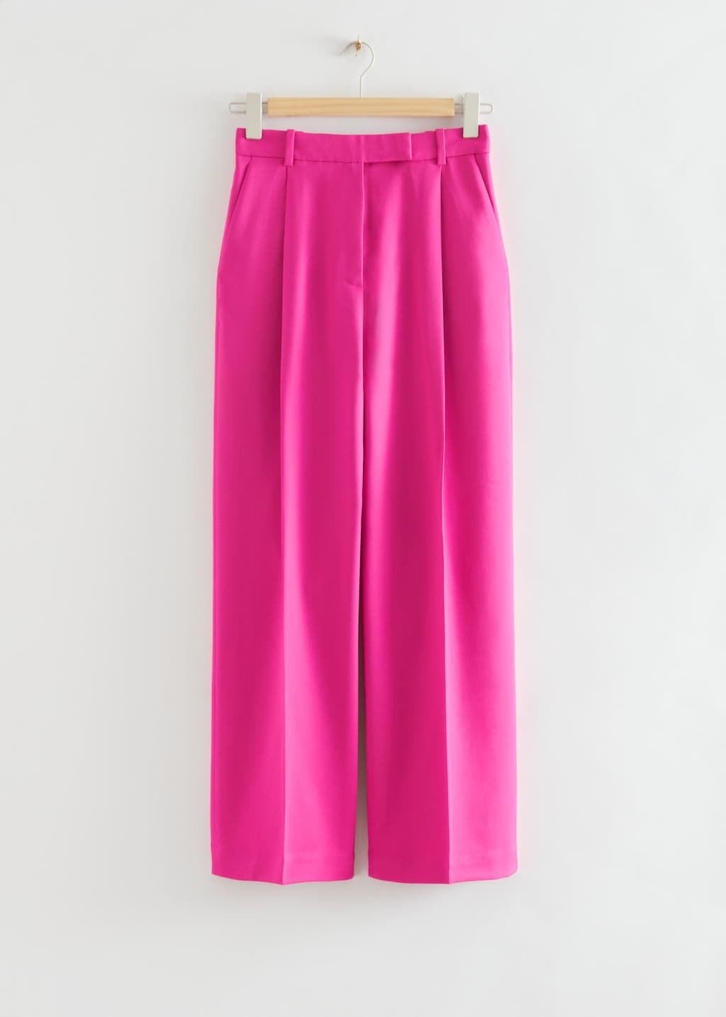 TailoredStretchWoolTrousers - Bright Red - Bodegón