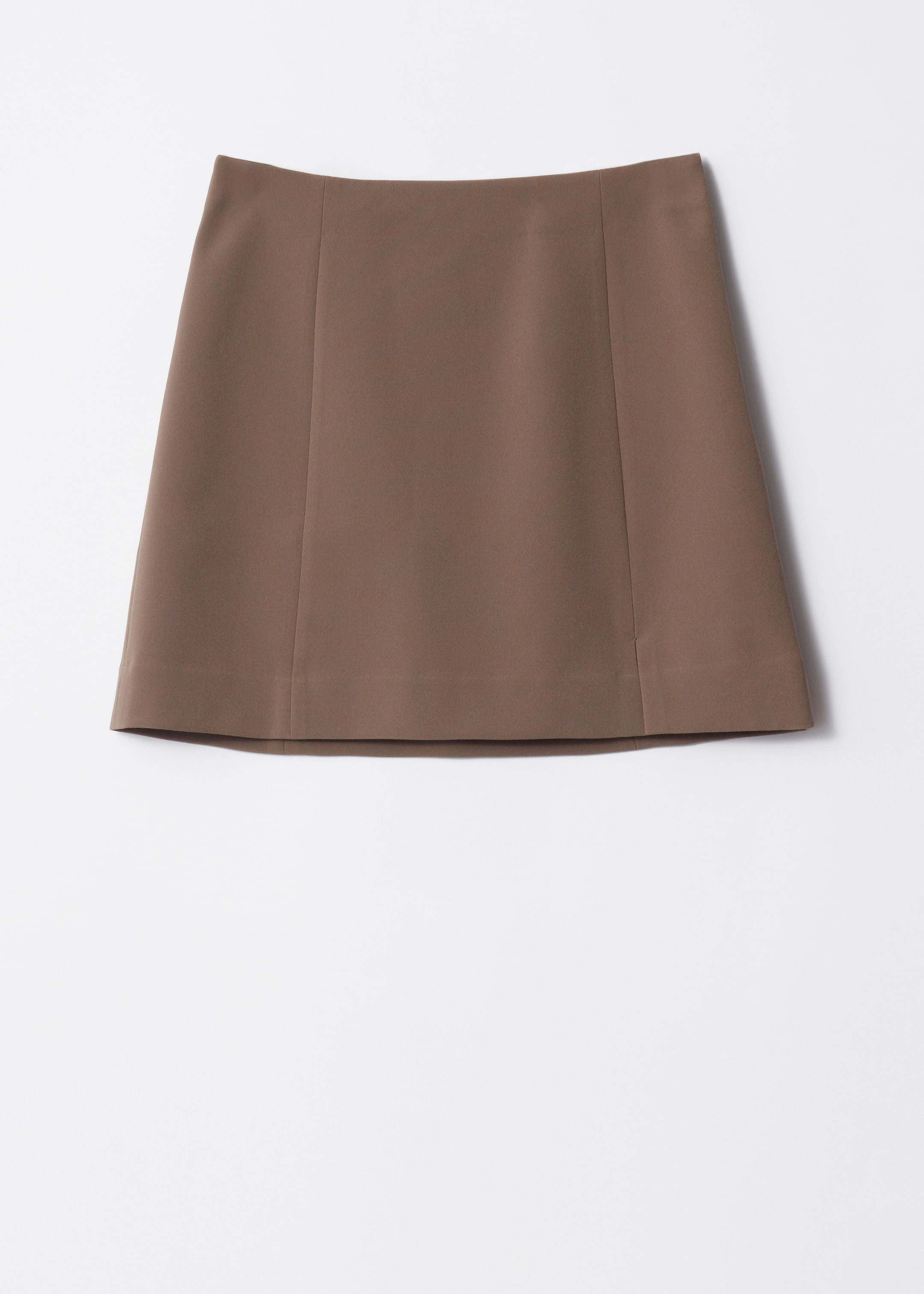 Größeres Bild anzeigen: Minirock mit hohem Bund - Braun - Ladies | H&M AT 1
