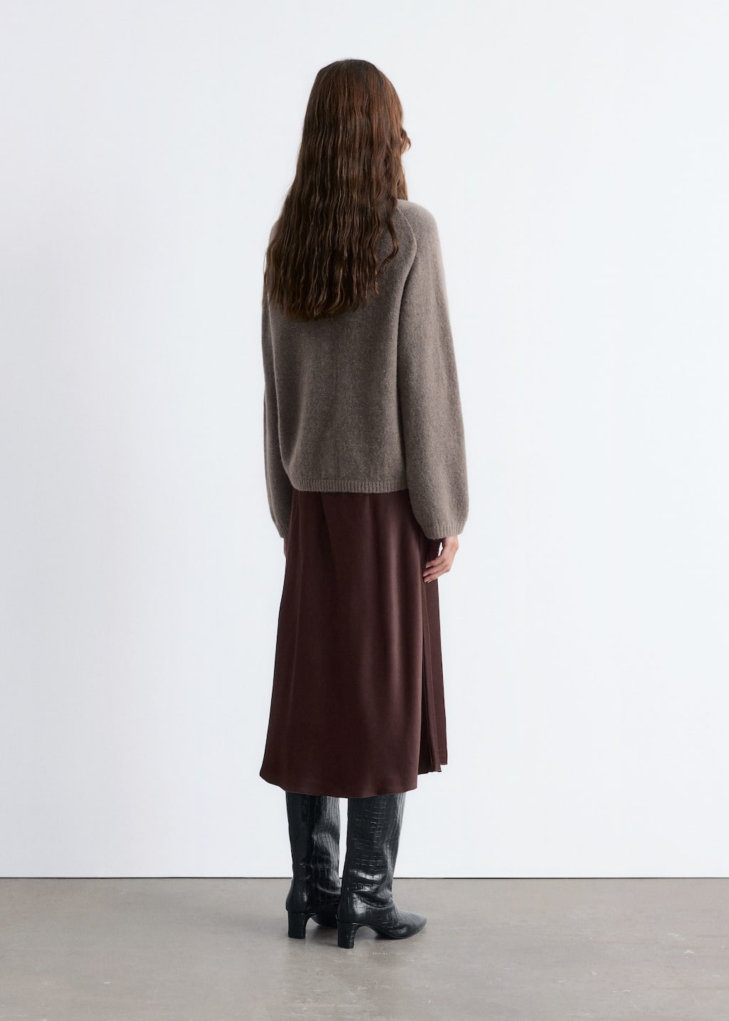 Image of Knitted Alpaca-Blend Sweater
