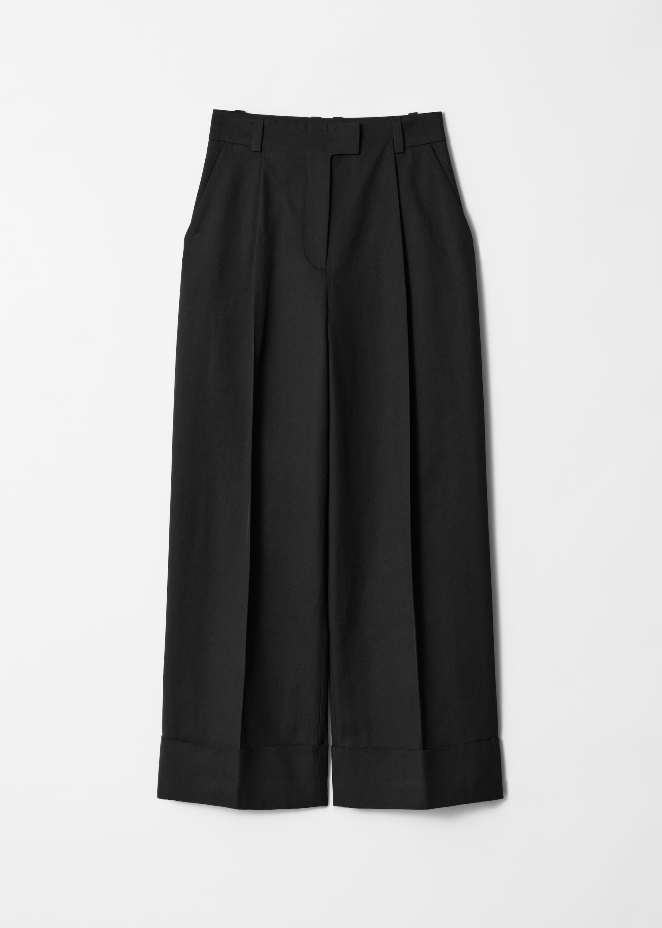 Se større billede: Bukser med pressefolder - Sort - DAME | H&M DK 1