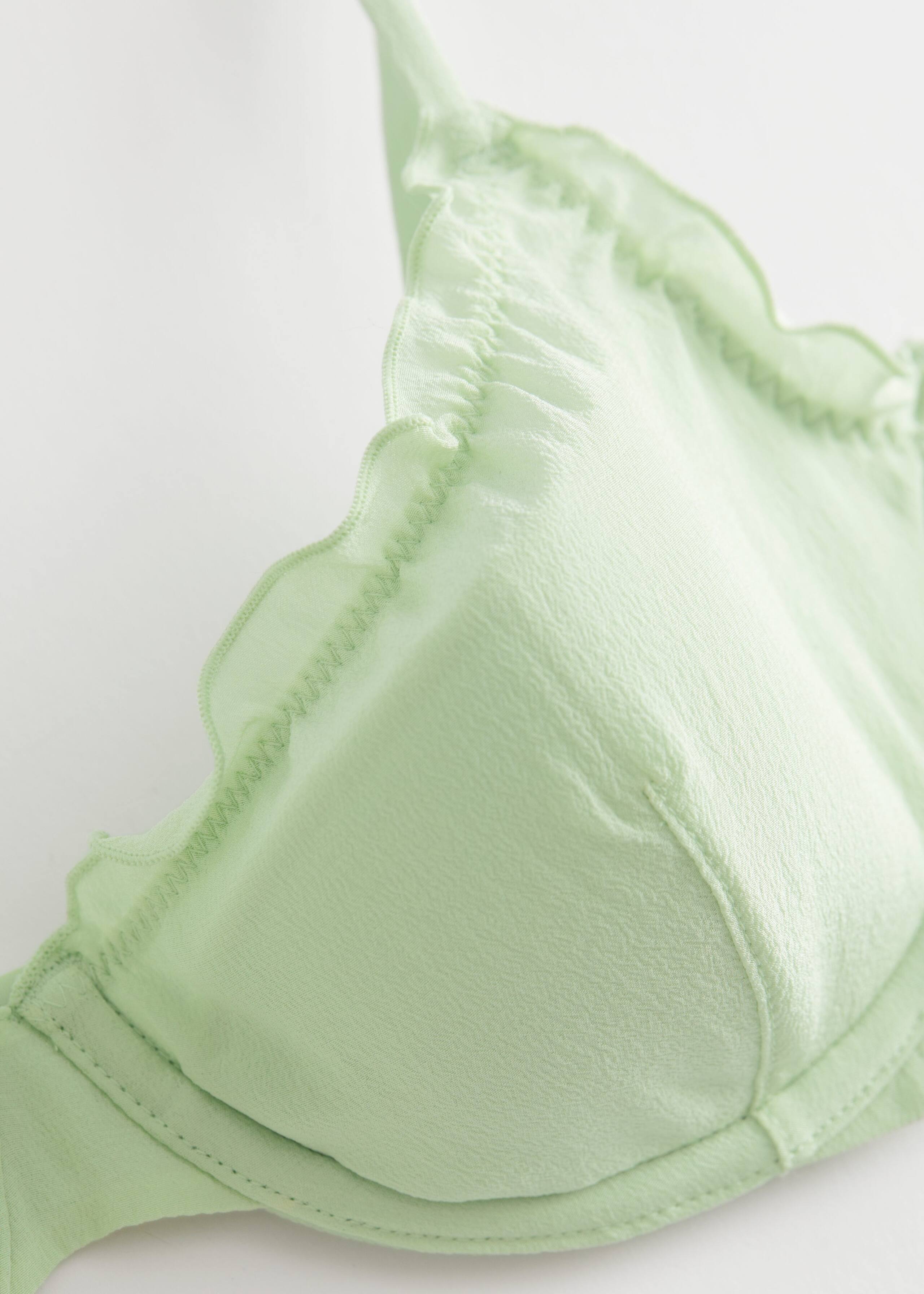 Padded Mulberry Silk Bra - {{variantName}} - Descrizione dettagliata