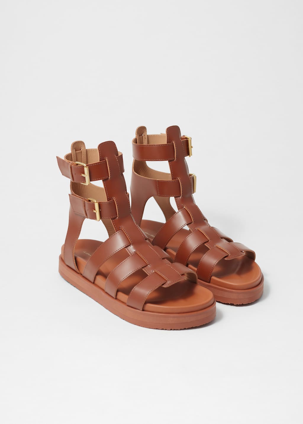 Image of Leather Fisherman Sandals