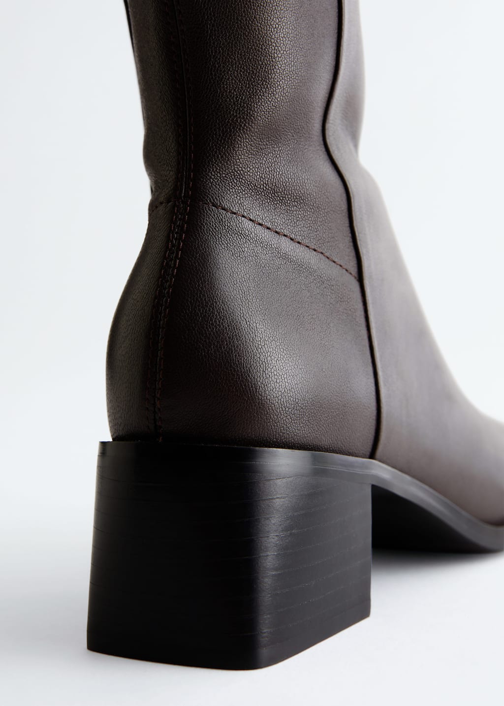 Image of Leather Sock Boots