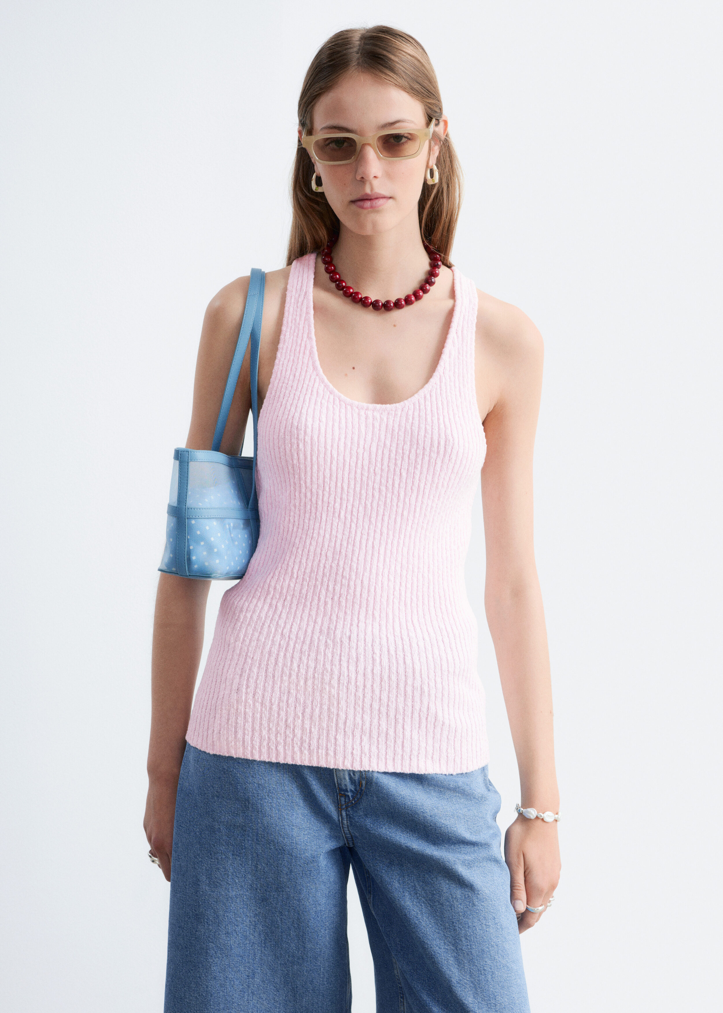 Cotton Racerback Top