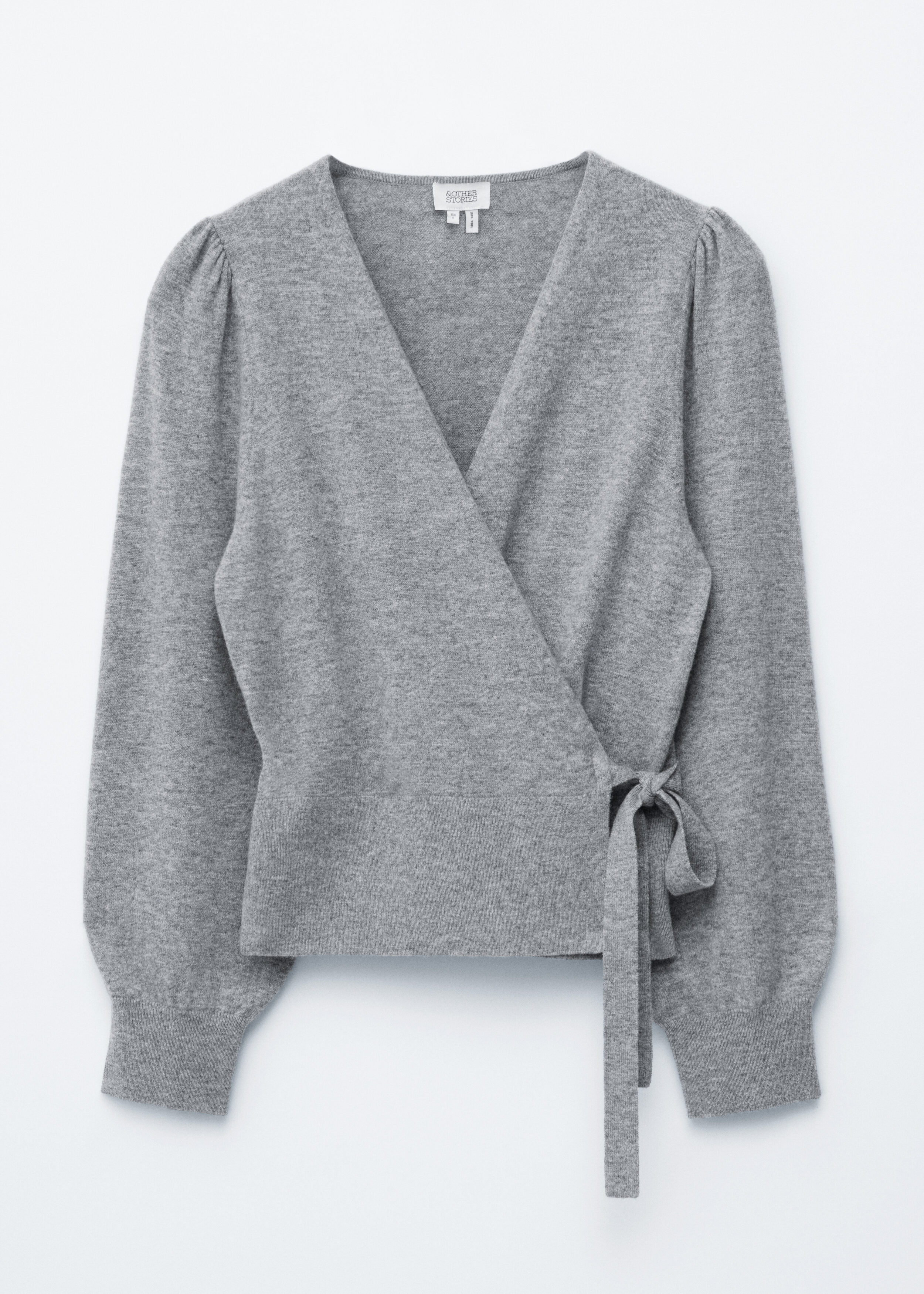 Brushed Mohair-Blend Cardigan - Light Grey - & Other Stories US