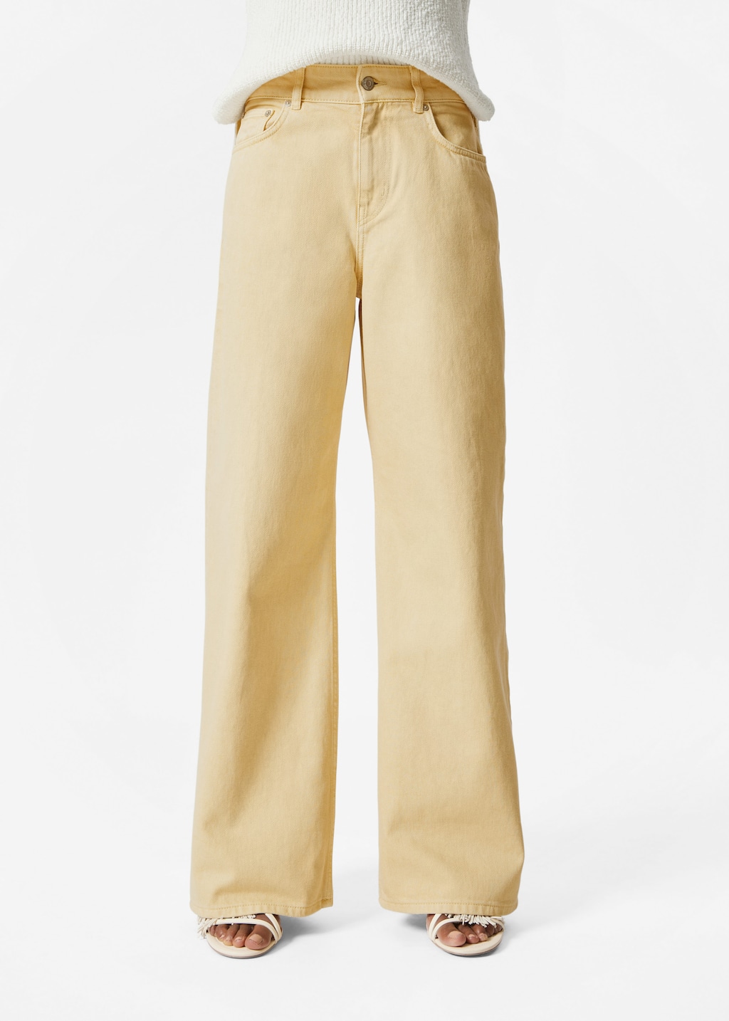 Image of Relaxed Wide-Leg Jeans