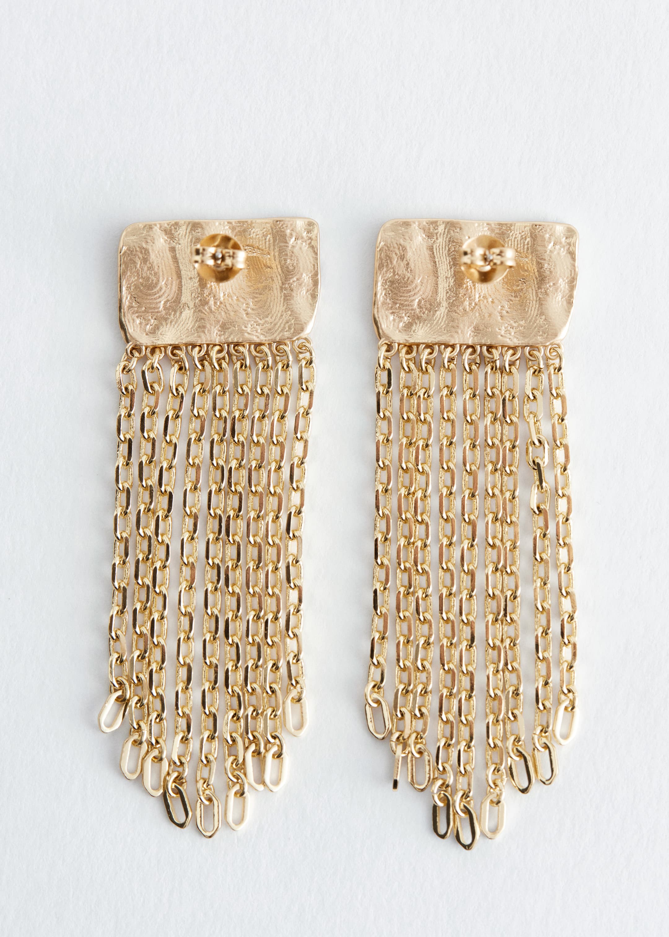 Größeres Bild anzeigen: Plättchen-Ohrringe mit Kettanhängern - Gold - Ladies | H&M AT 4
