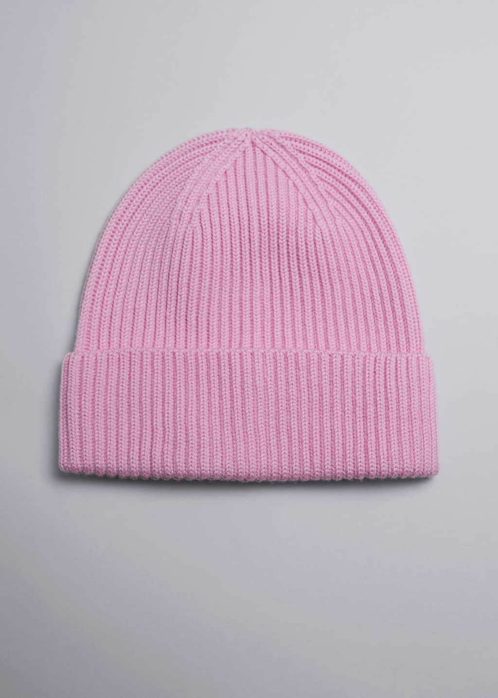 Ribbed Wool Beanie