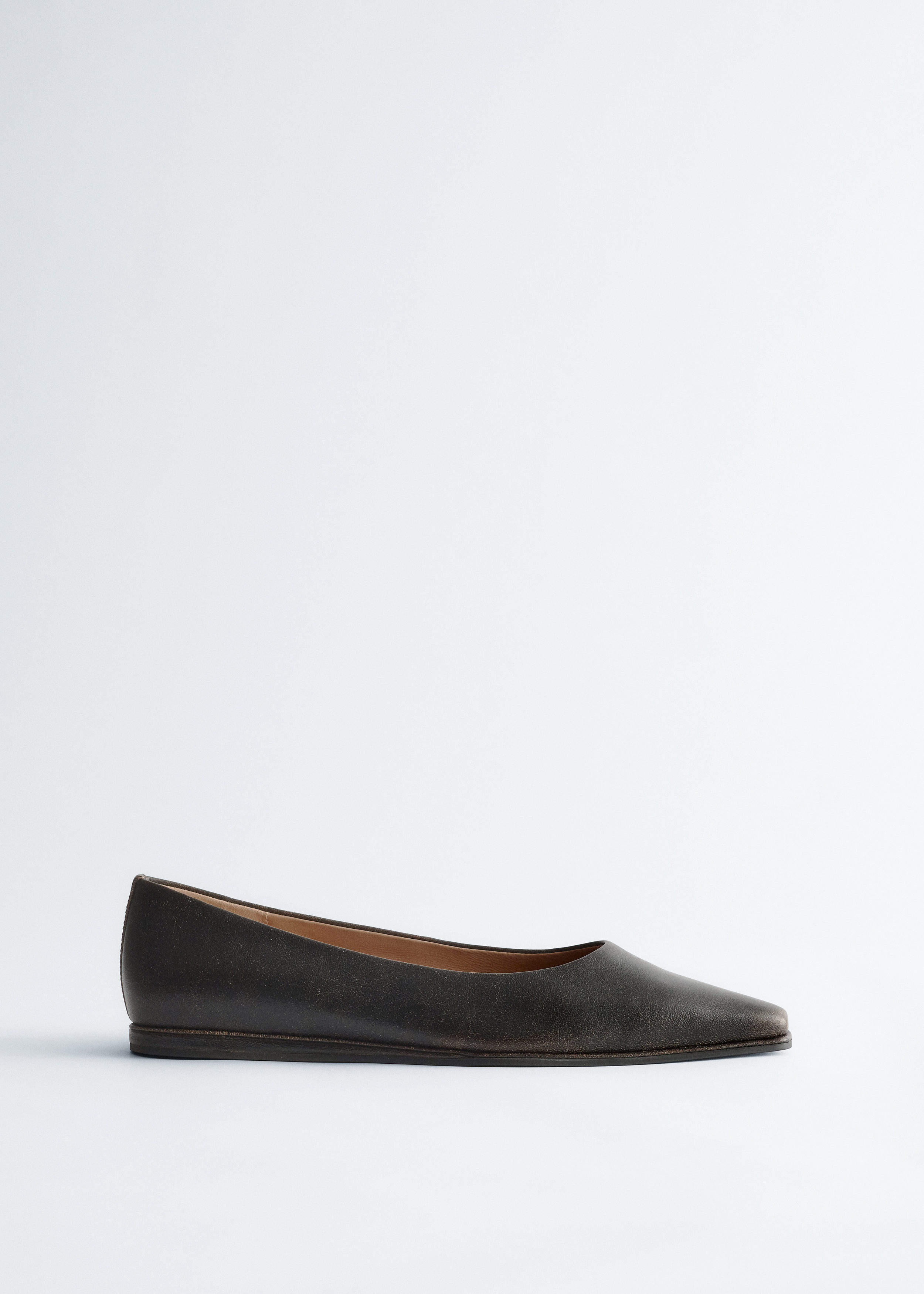 Leather Ballet Flats