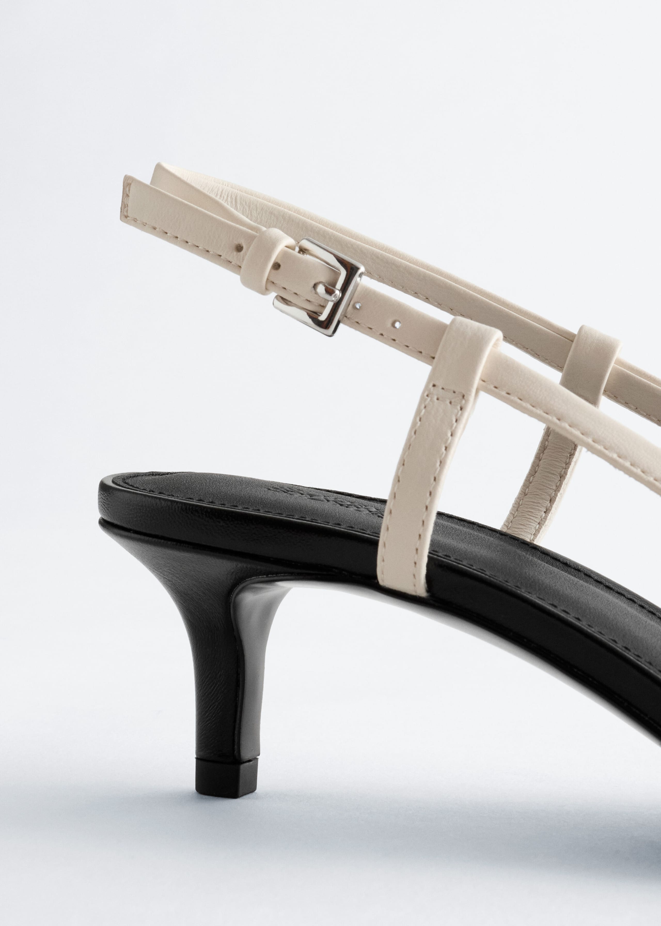 Leather Slingback Pumps - {{variantName}} - Descriptive Detail