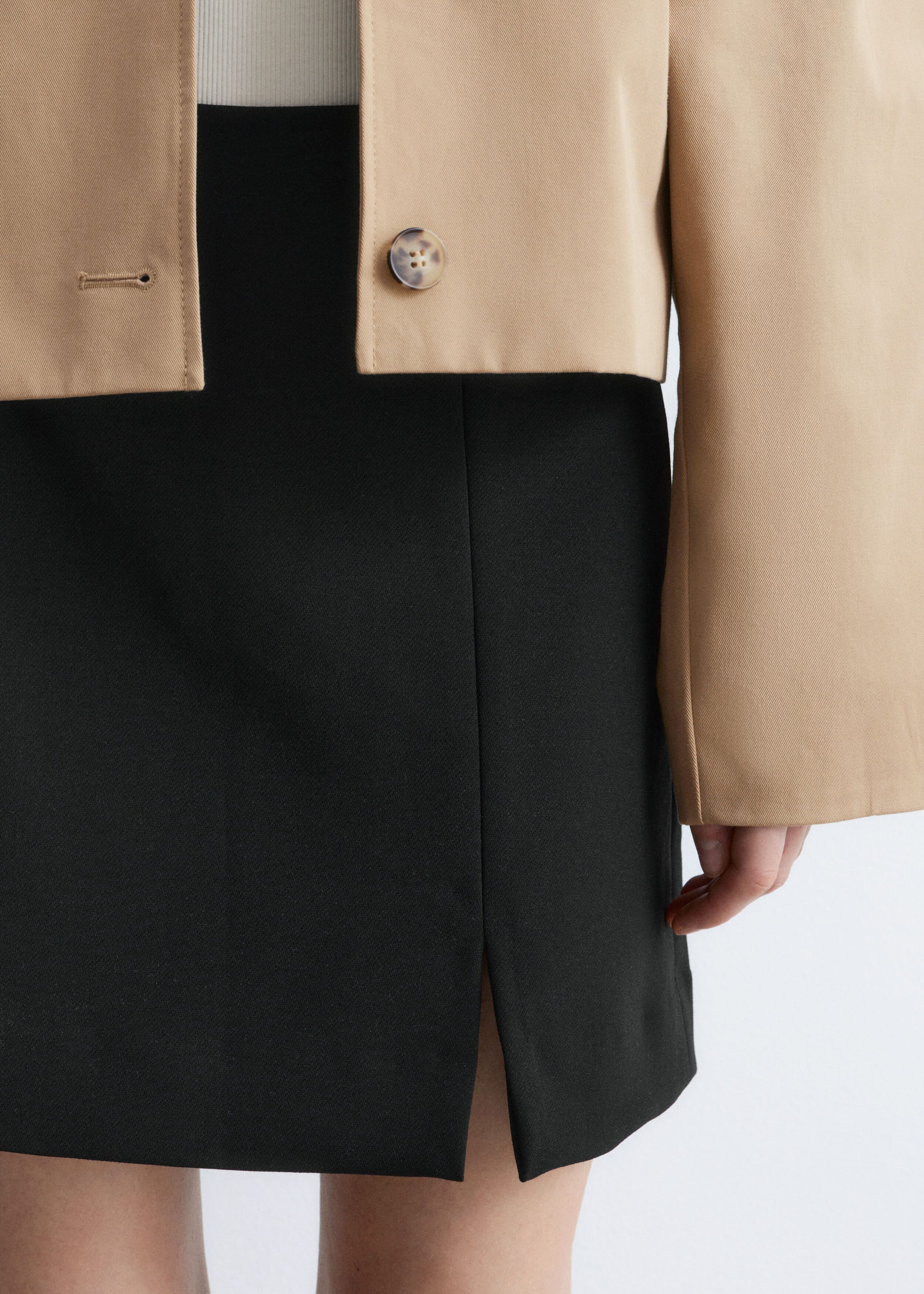 Image of Minirock mit hohem Bund