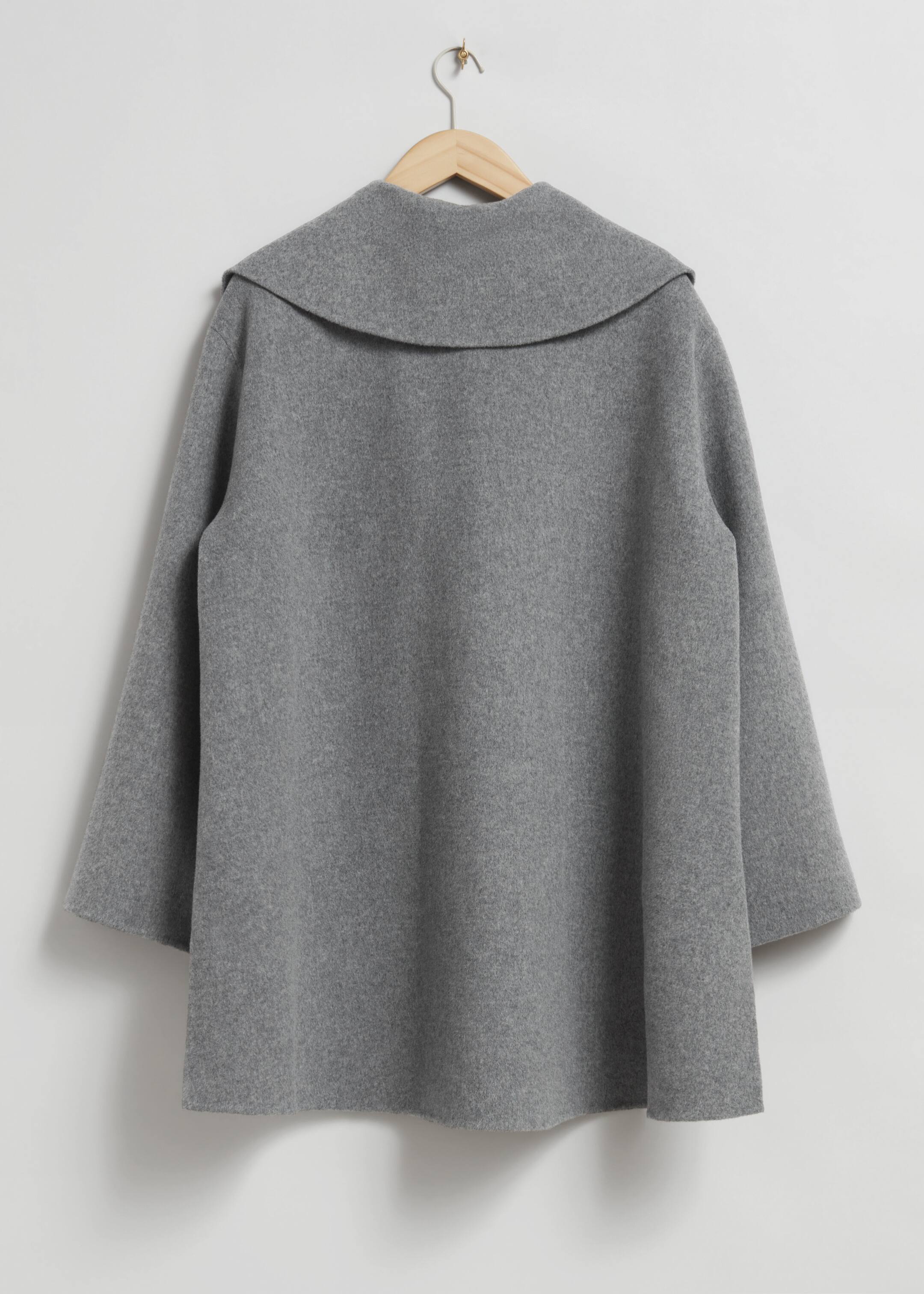 Größeres Bild anzeigen: Einreihige Wolljacke - Grau - Ladies | H&M AT 2