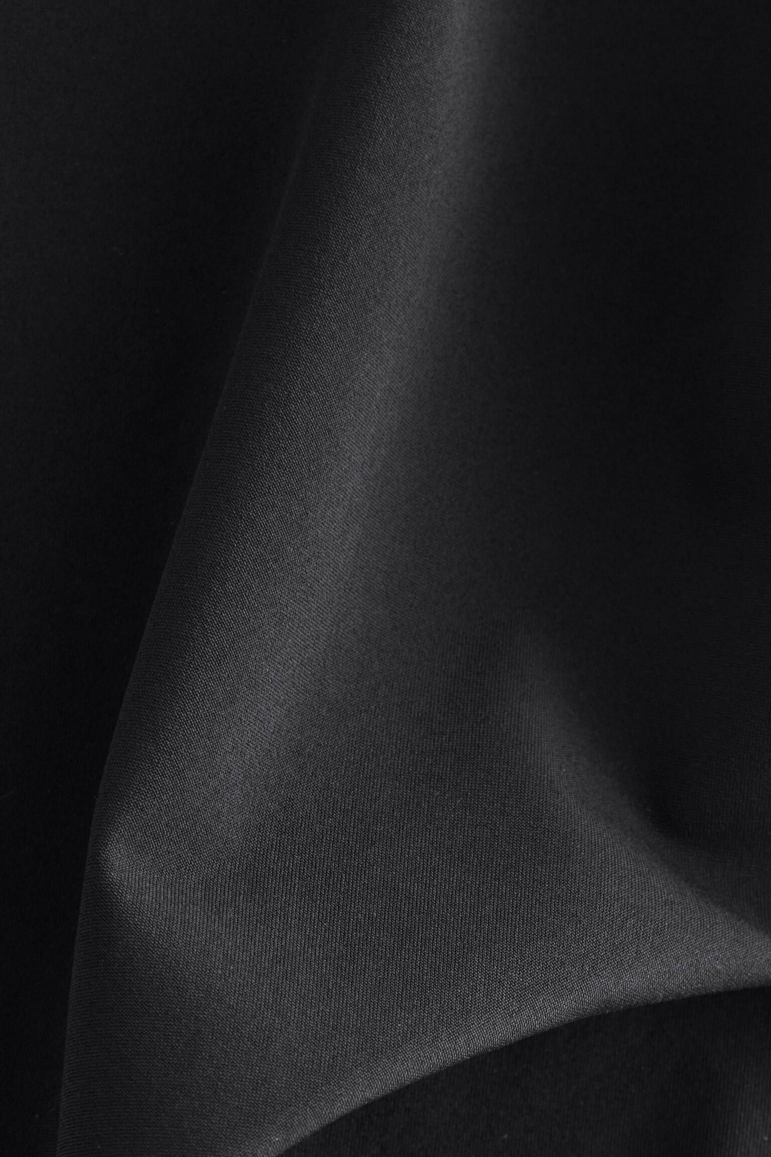 Badeanzug mit V-Ausschnitt - Schwarz/Braun - 5