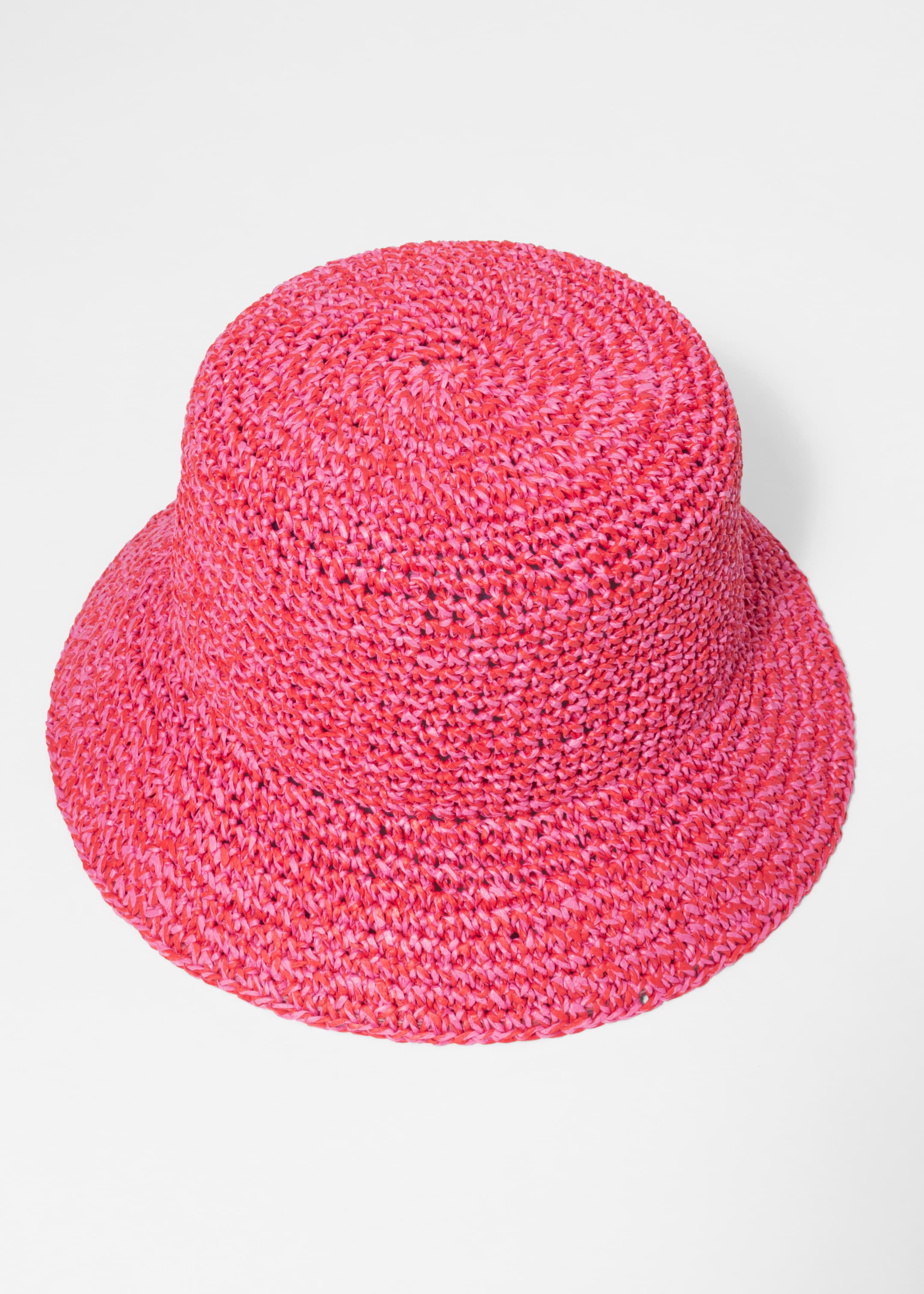 Ver imagem maior: Chapéu de pescador em palha - Combinação rosa-cereja - SENHORA | H&M PT 2