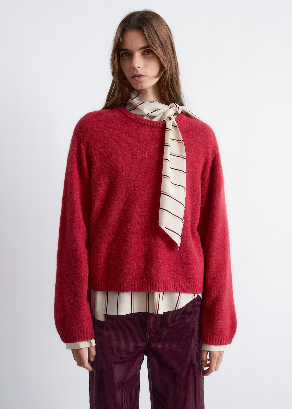 Image of Knitted Alpaca-Blend Sweater