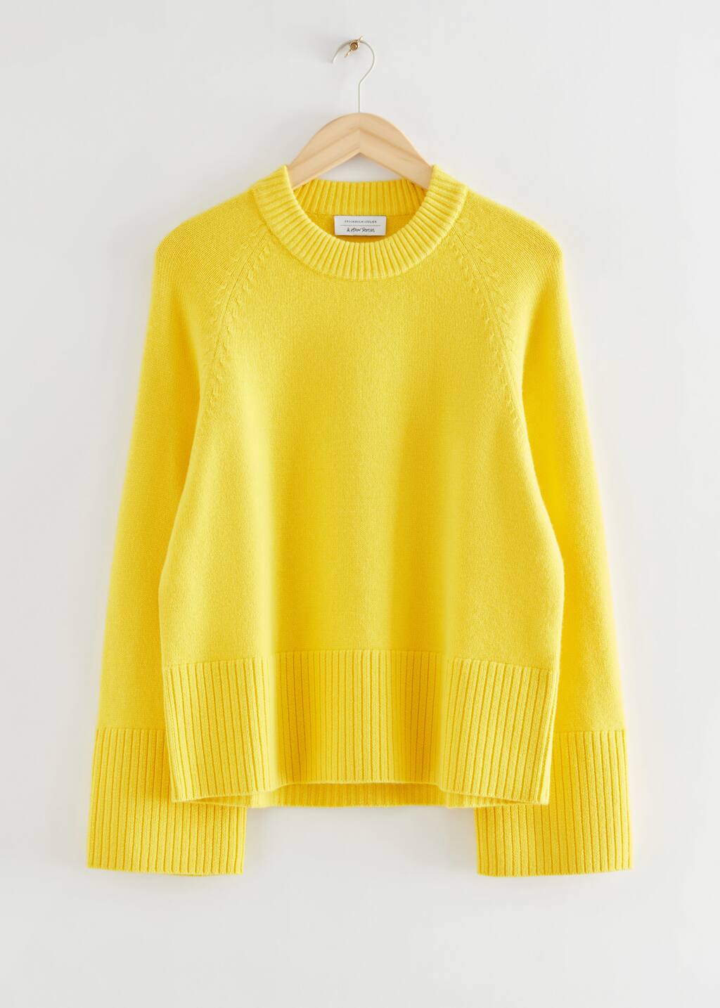 Sweter oversize z raglanowymi rękawami – Kremowy – Martwa natura