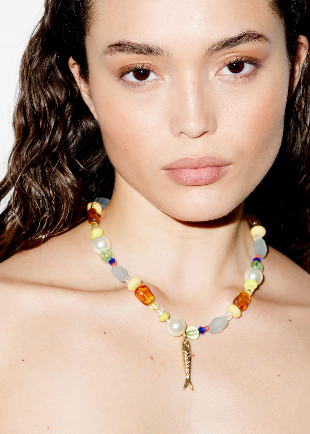 Image of Collar corto adornado