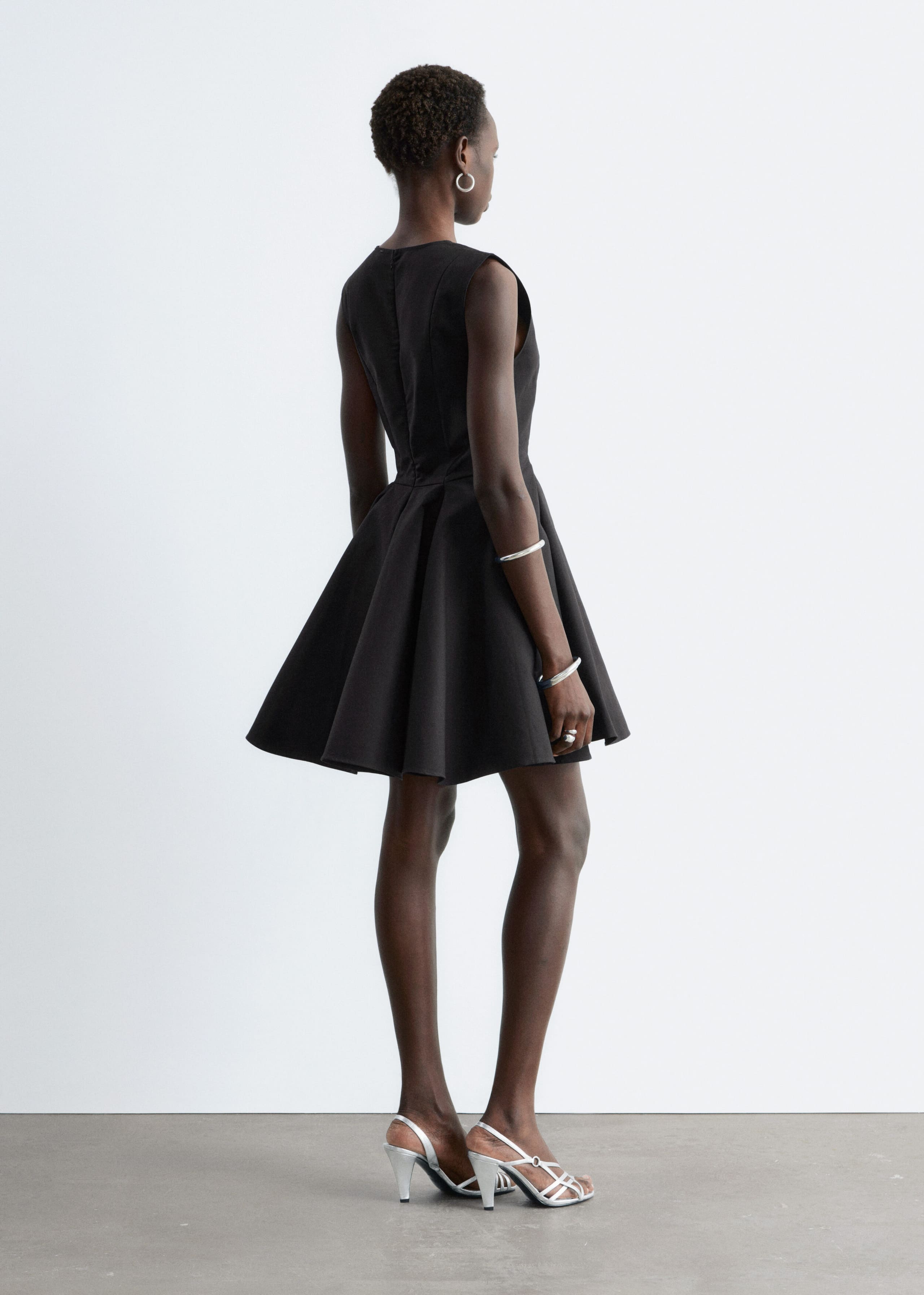 Image of Minikleid mit Falten