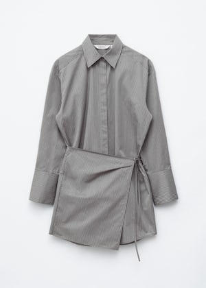 Grey Pinstripes