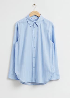Light Blue Striped