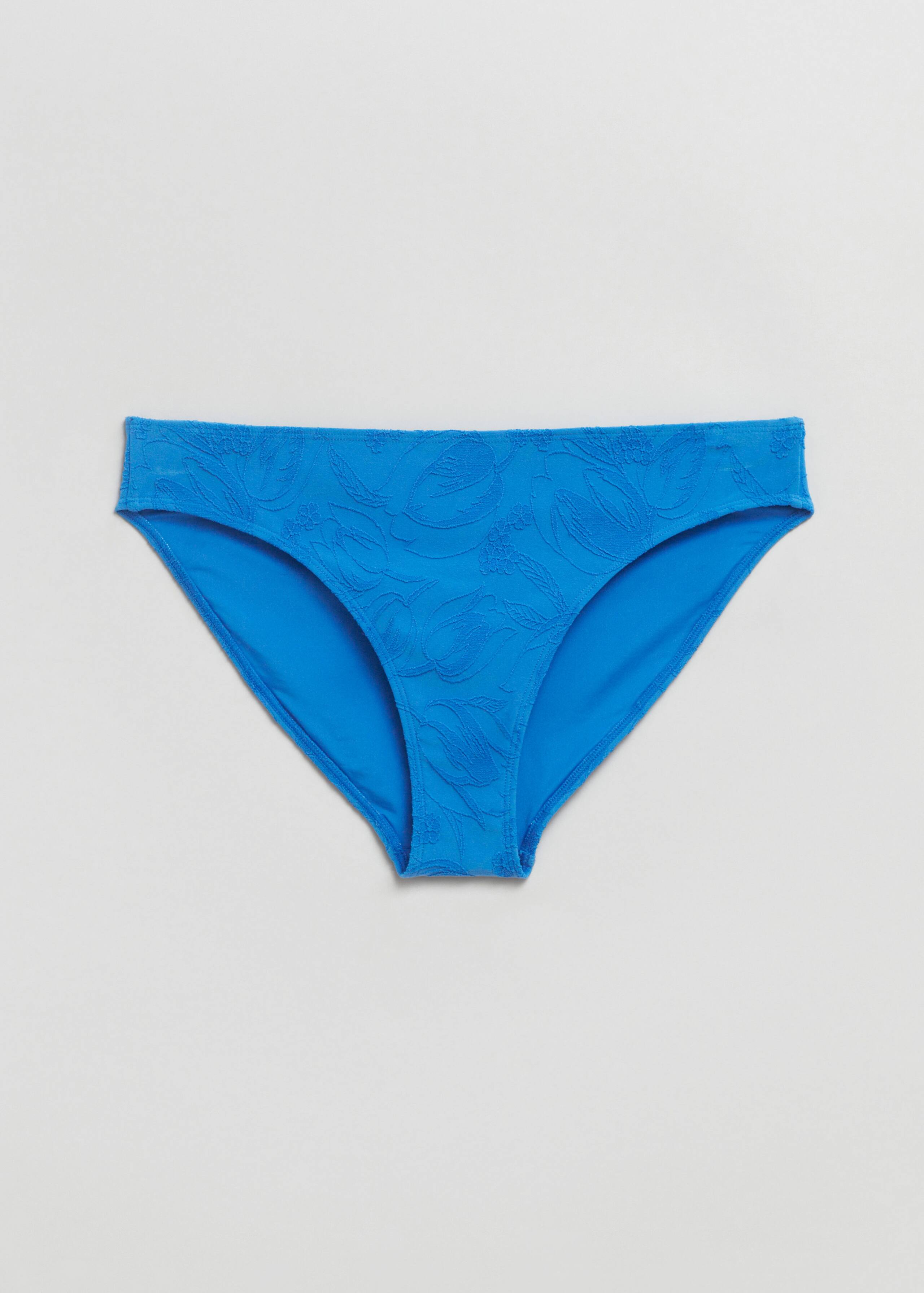 Image of Braguita de bikini con textura de tulipán