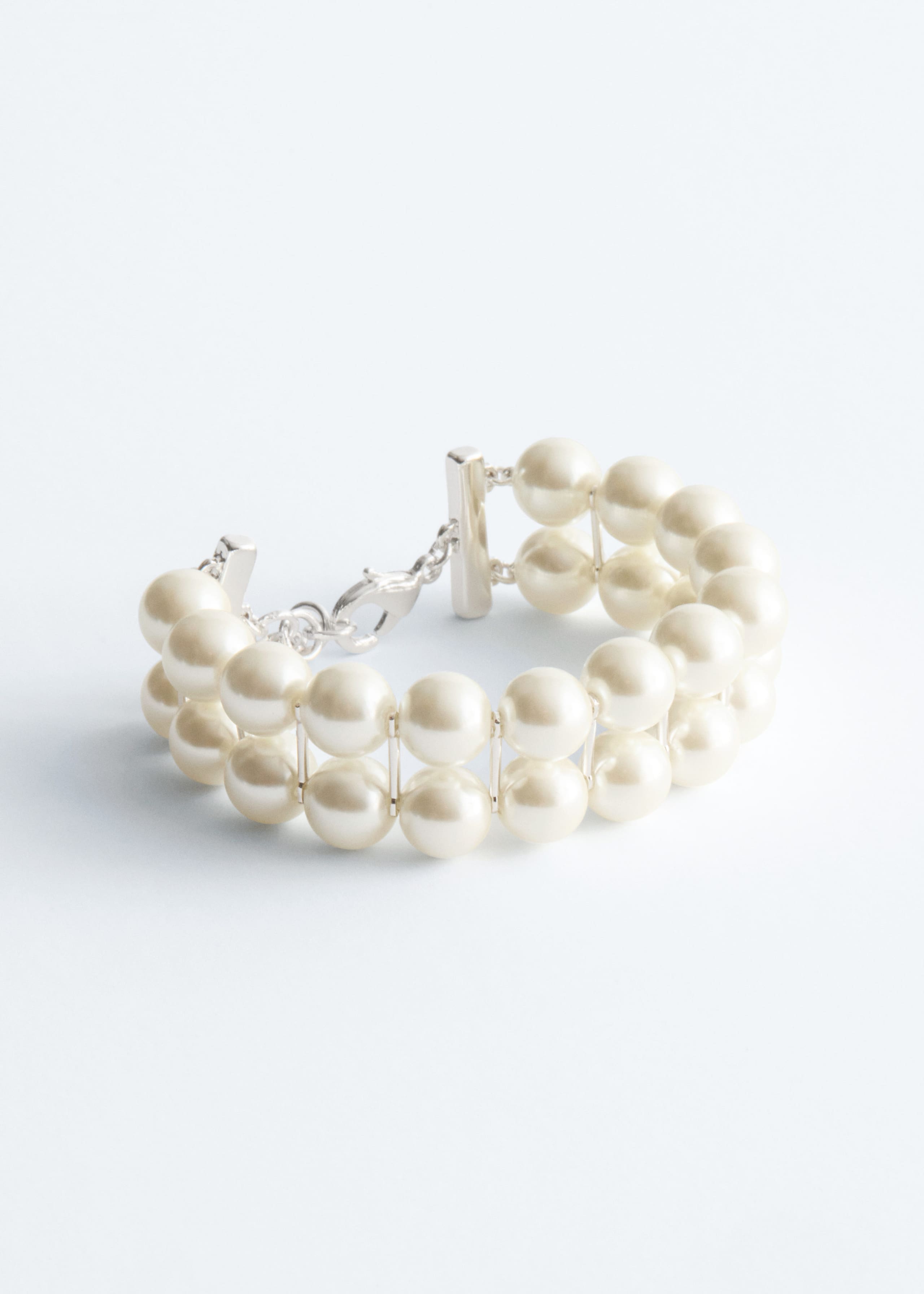 Image of Faux Pearl Bracelet
