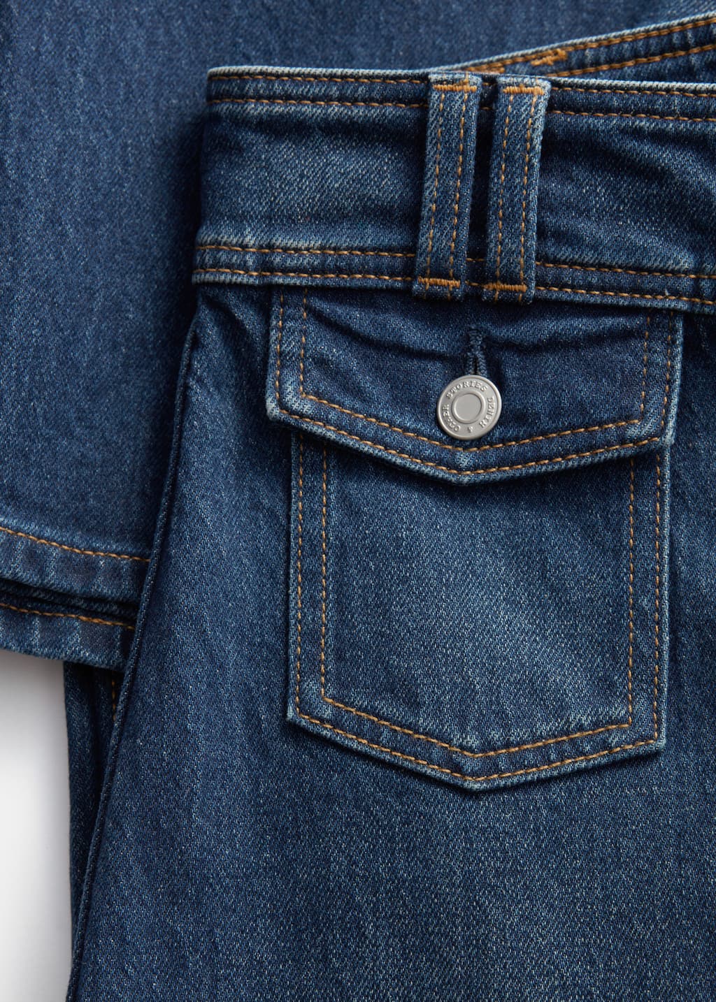 Image of Press-Crease Flared Jeans