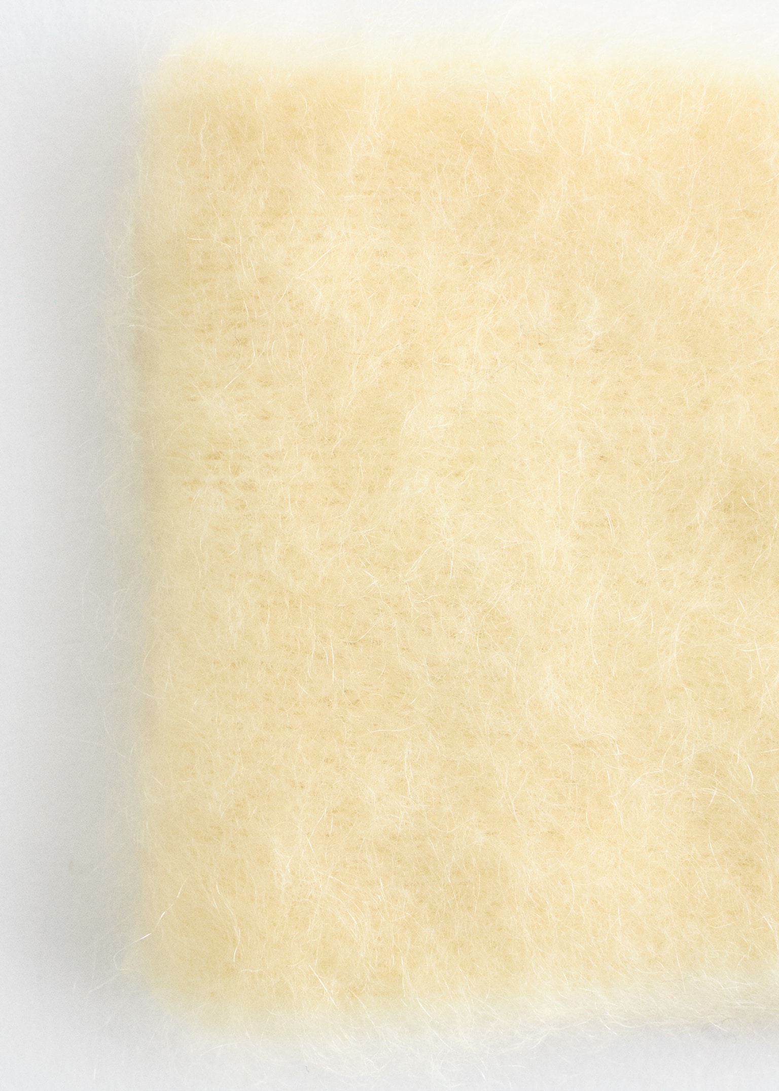Mohair-Blend Twist-Front Headband - Light Yellow - 3
