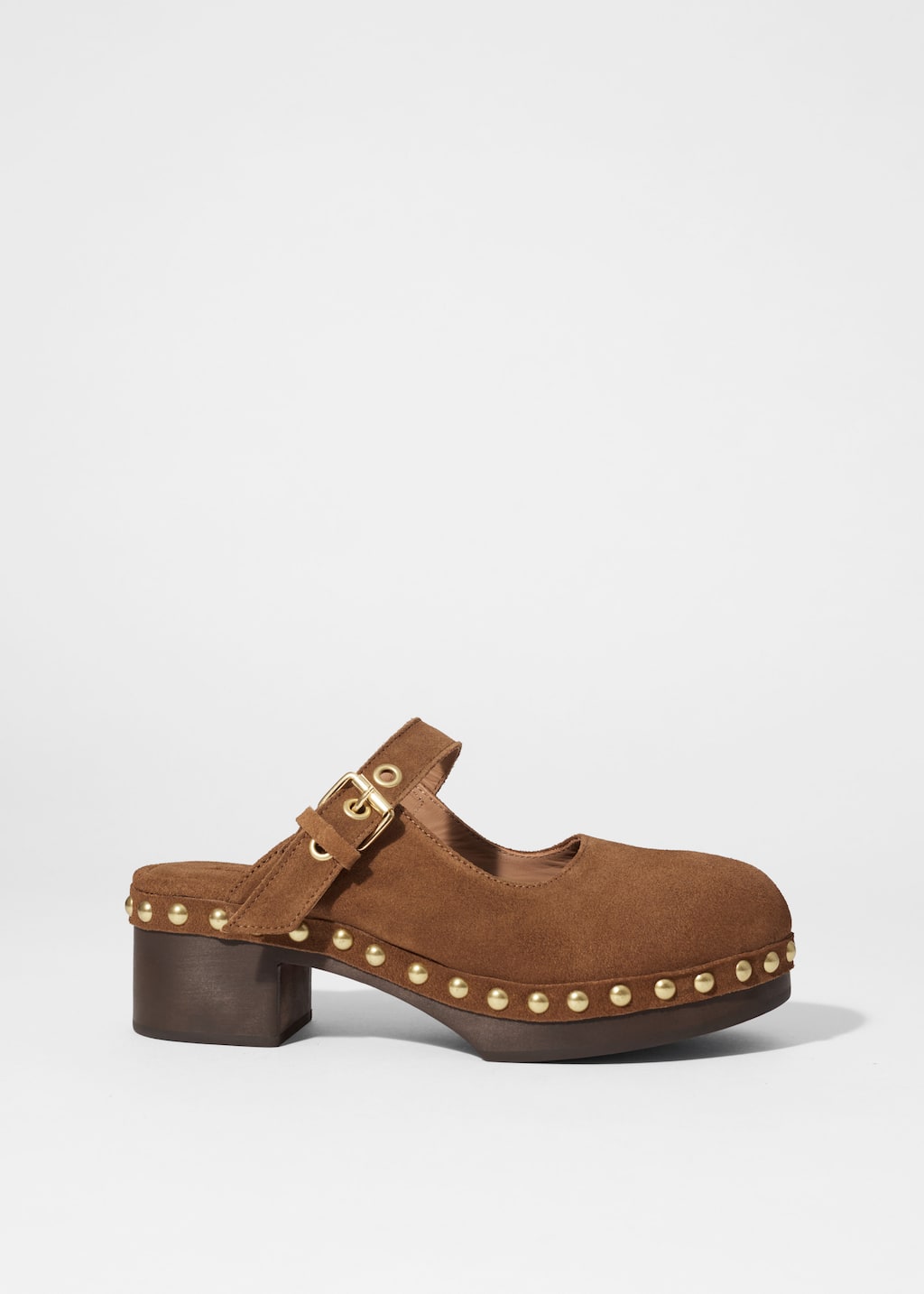 Image of Mules Mary Jane in pelle