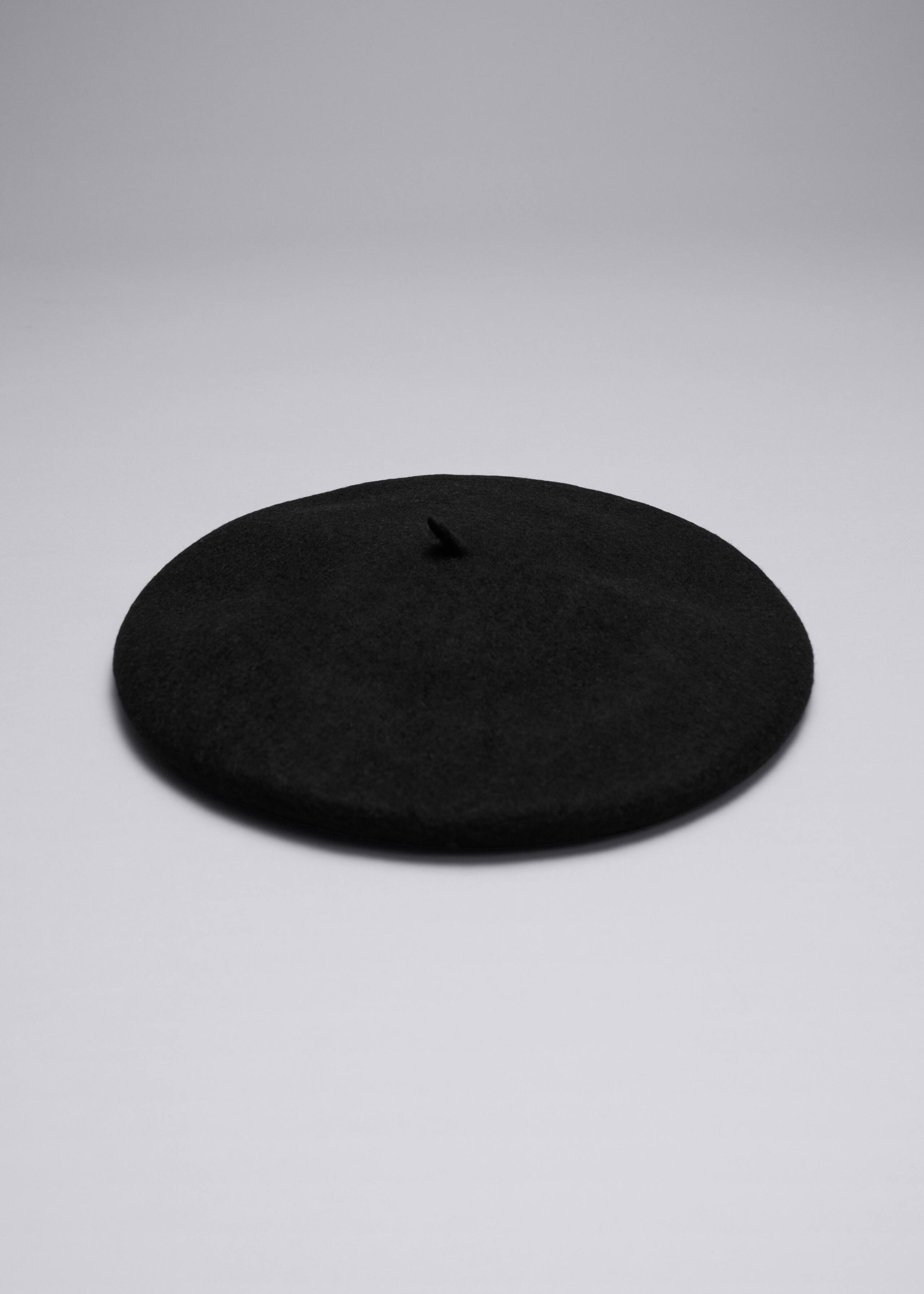 Classic Wool Beret - Pink - Still Life
