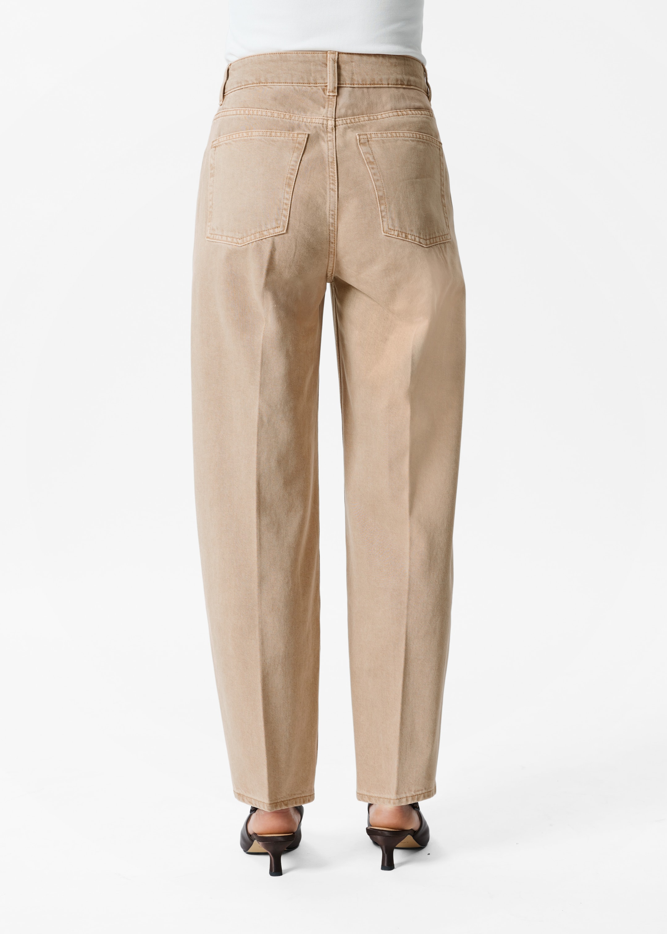 Agrandir l'image: Jean fuselé - Beige - FEMME | H&M FR 5
