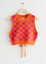 Pink/Orange Checks