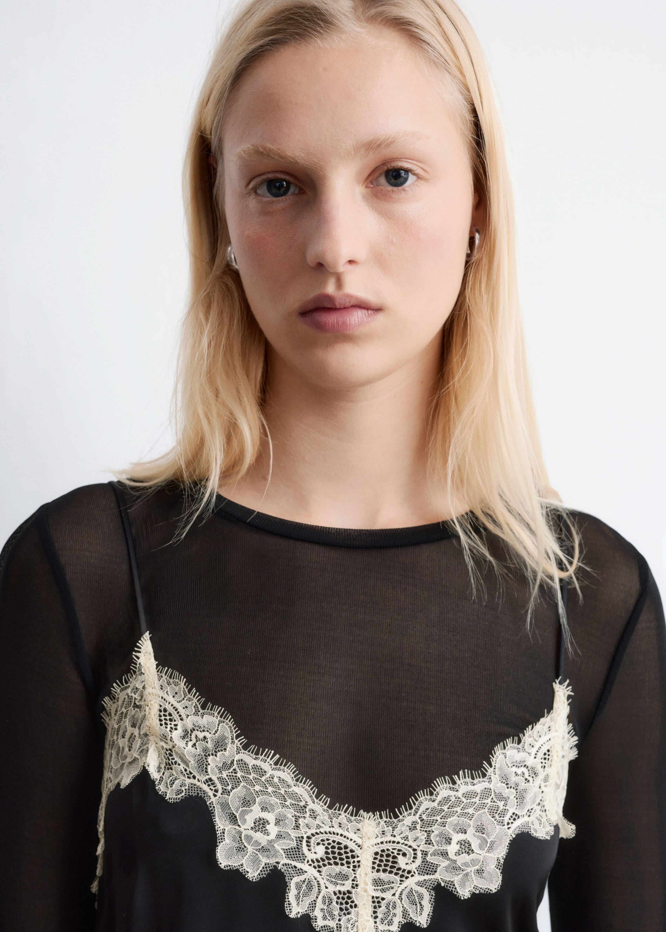 Image of Abito sottoveste midi in raso