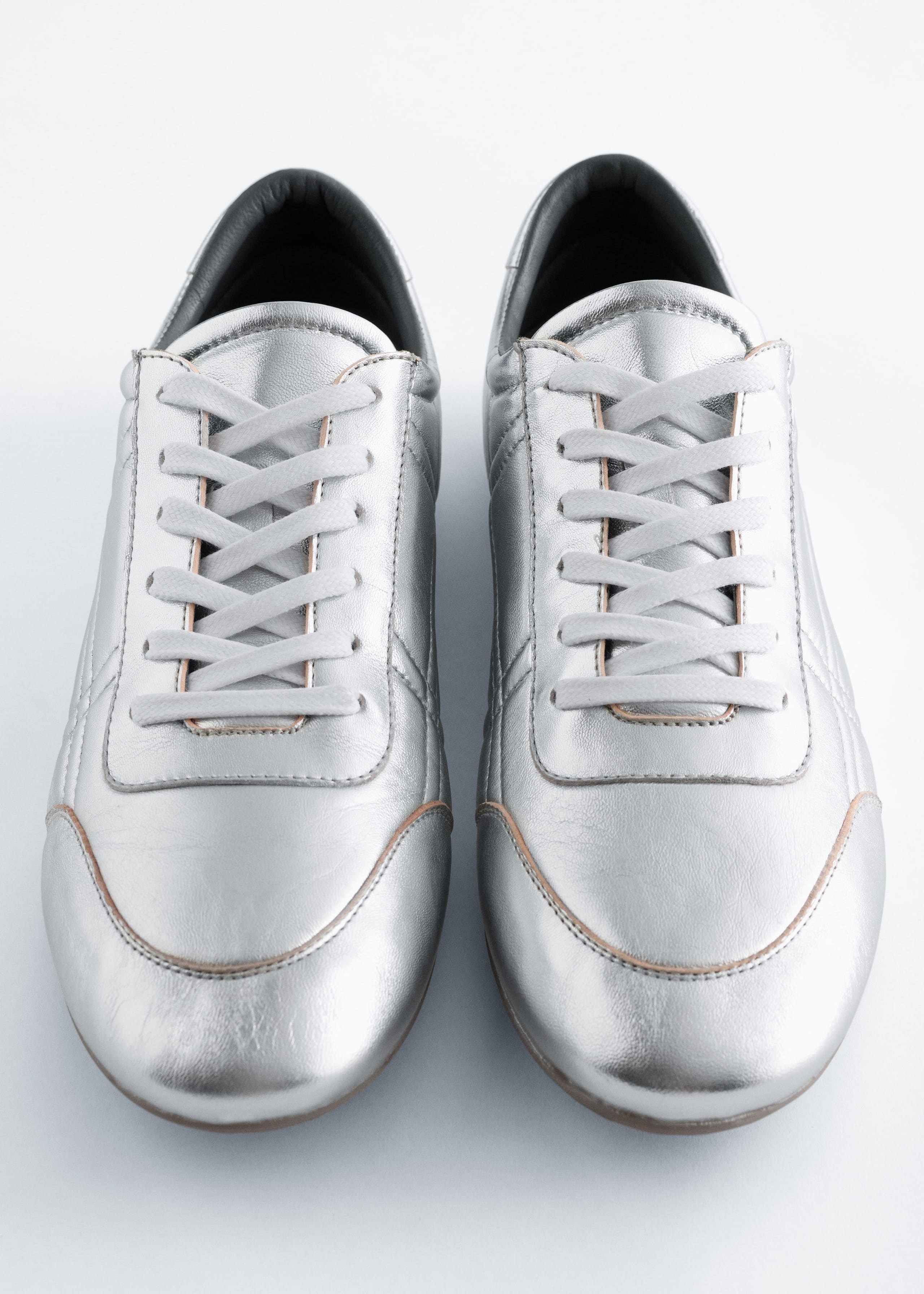 Image of Minimal Leather Sneakers