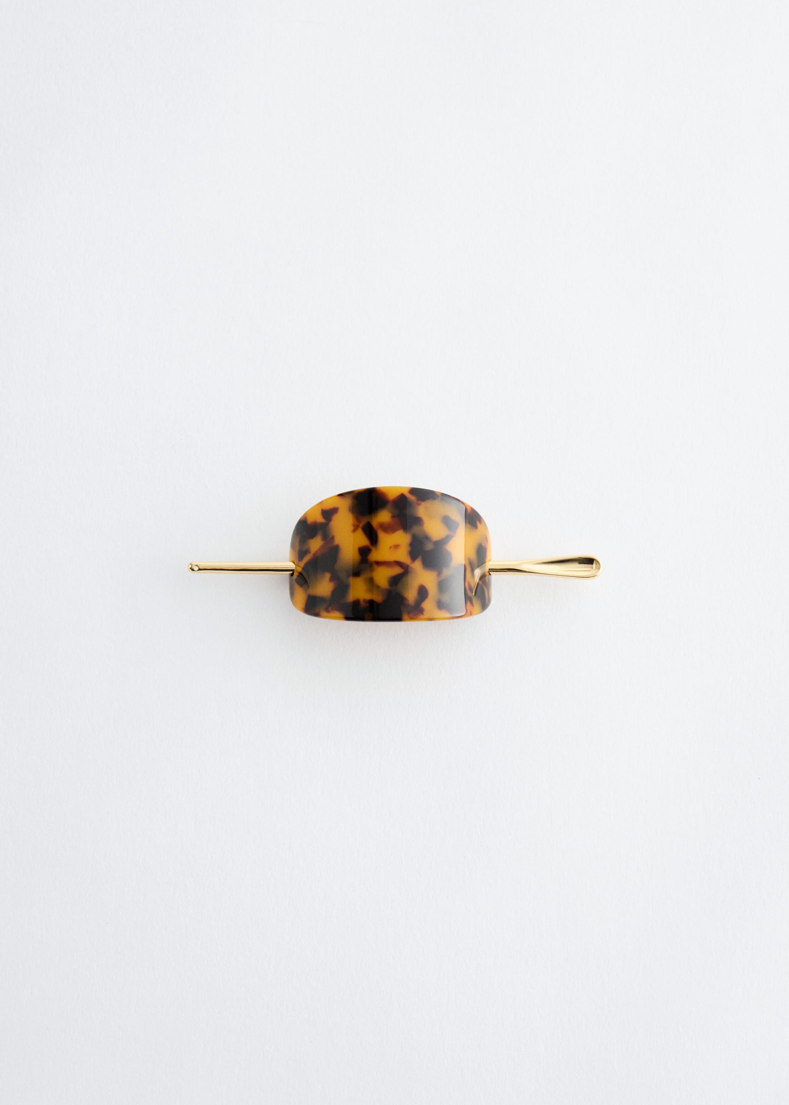 Hair Pin Barrette - Brown/Tortoise - Still Life