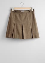 Brown Herringbone