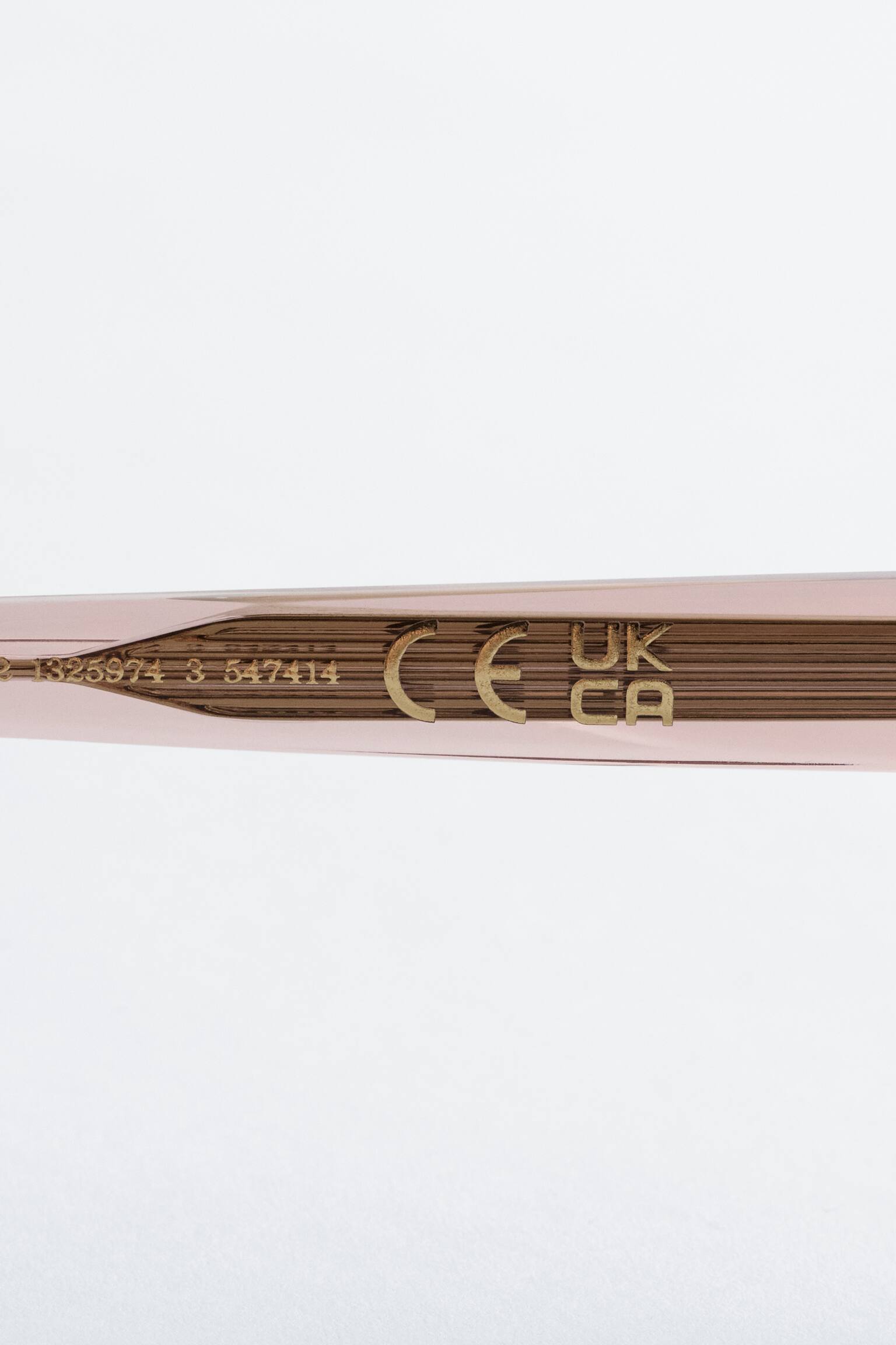 Γυαλιά Ηλίου Με Τετράγωνο Πλαίσιο - Σκονισμένο Ροζ/Γκρι - 4