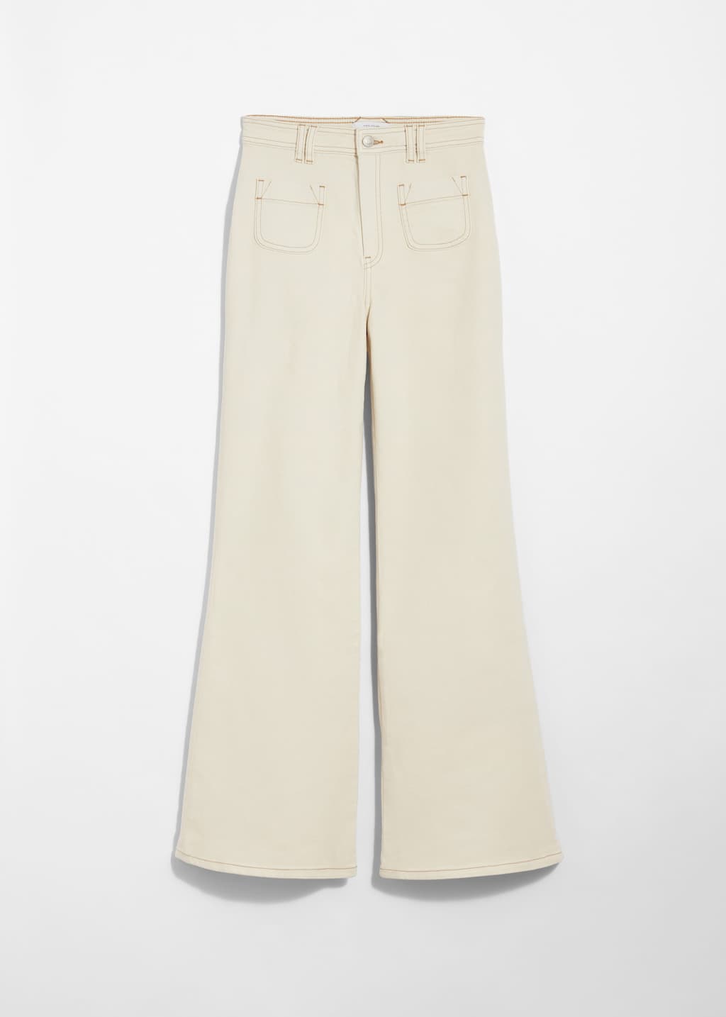 Image of High-Waist Flared Jeans